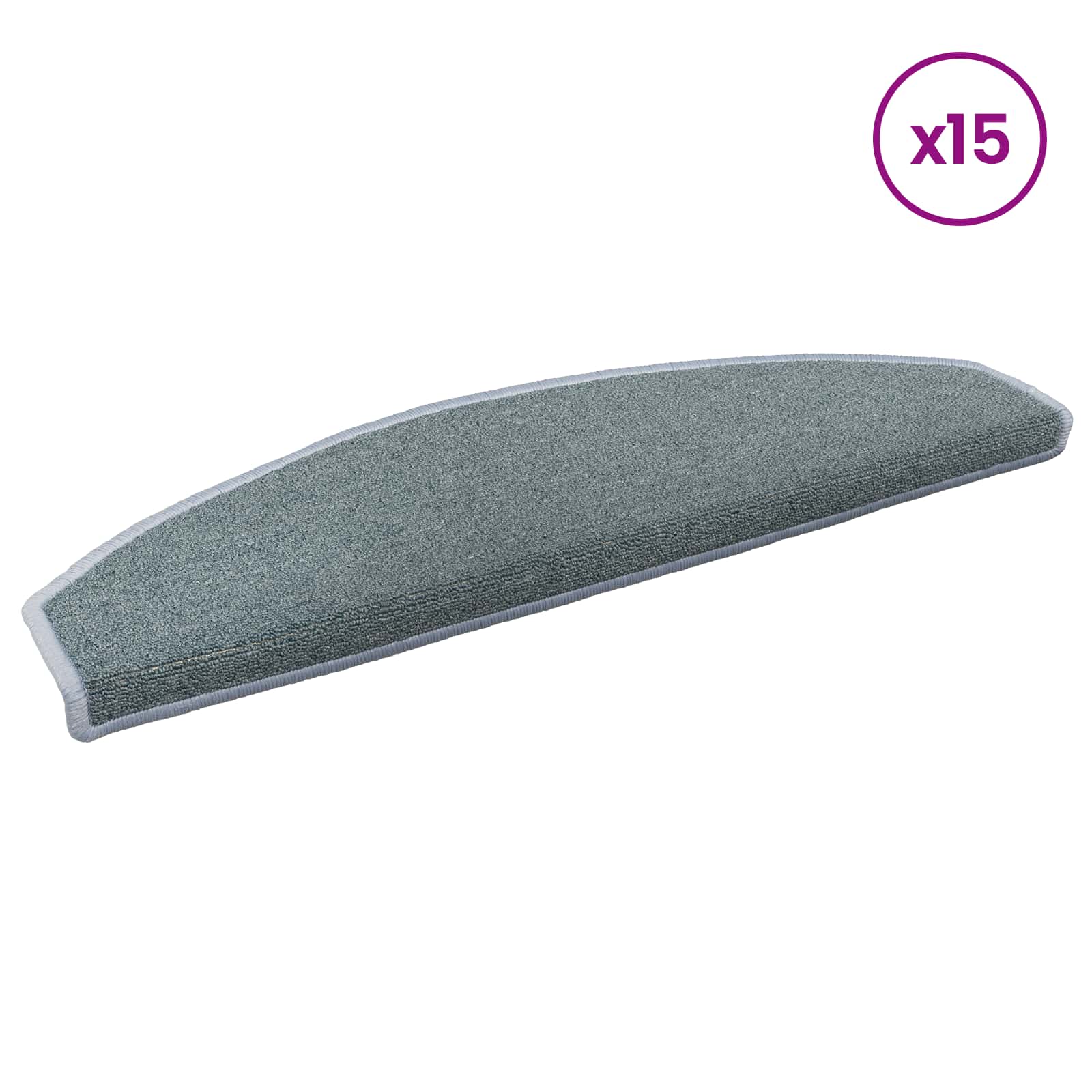 Samoljepljivi stepenasti ulošci Polukružni 15 pcs Morska plava