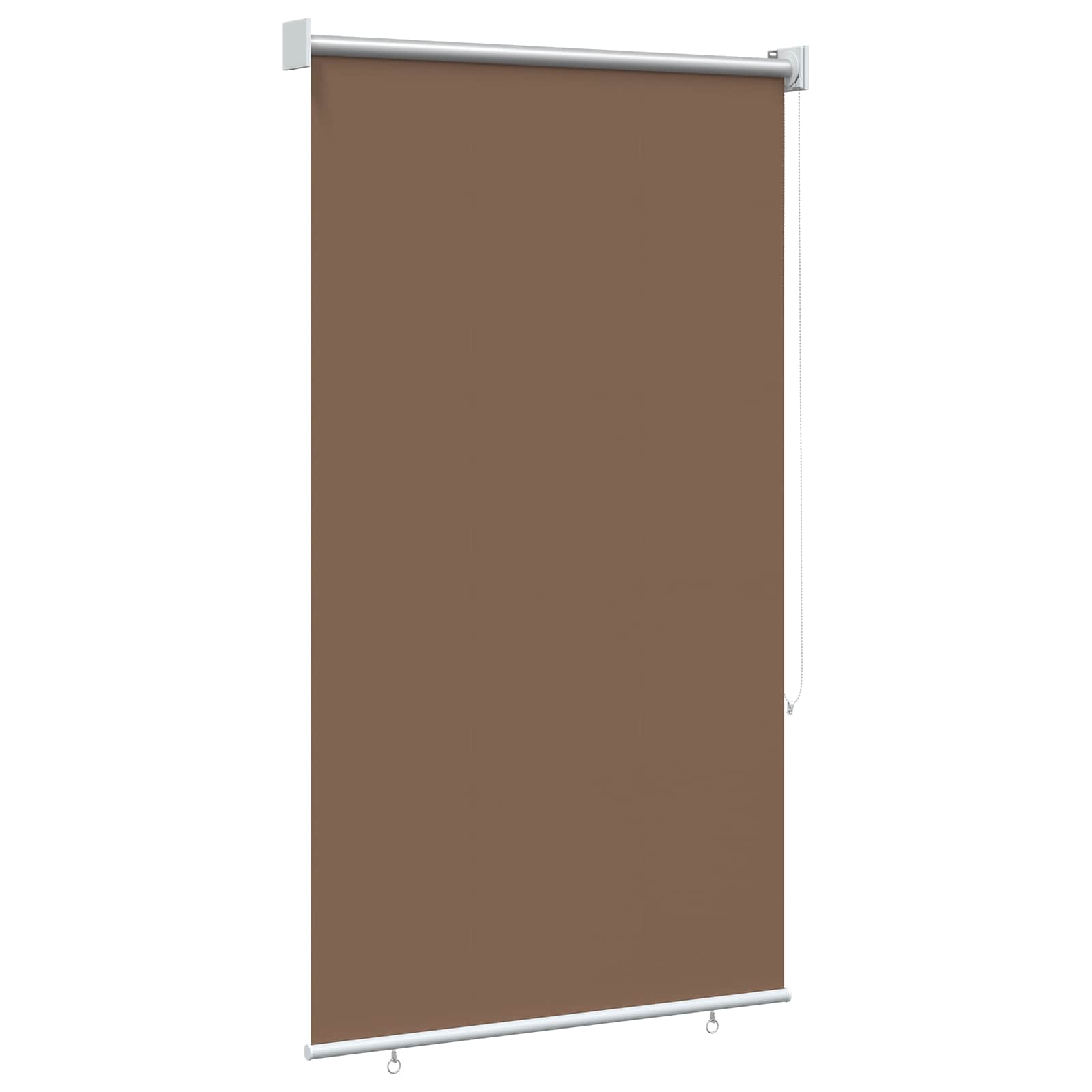 Roleta zaštita od UV zračenja Sivosmeđa 80 x 230 cm Poliester