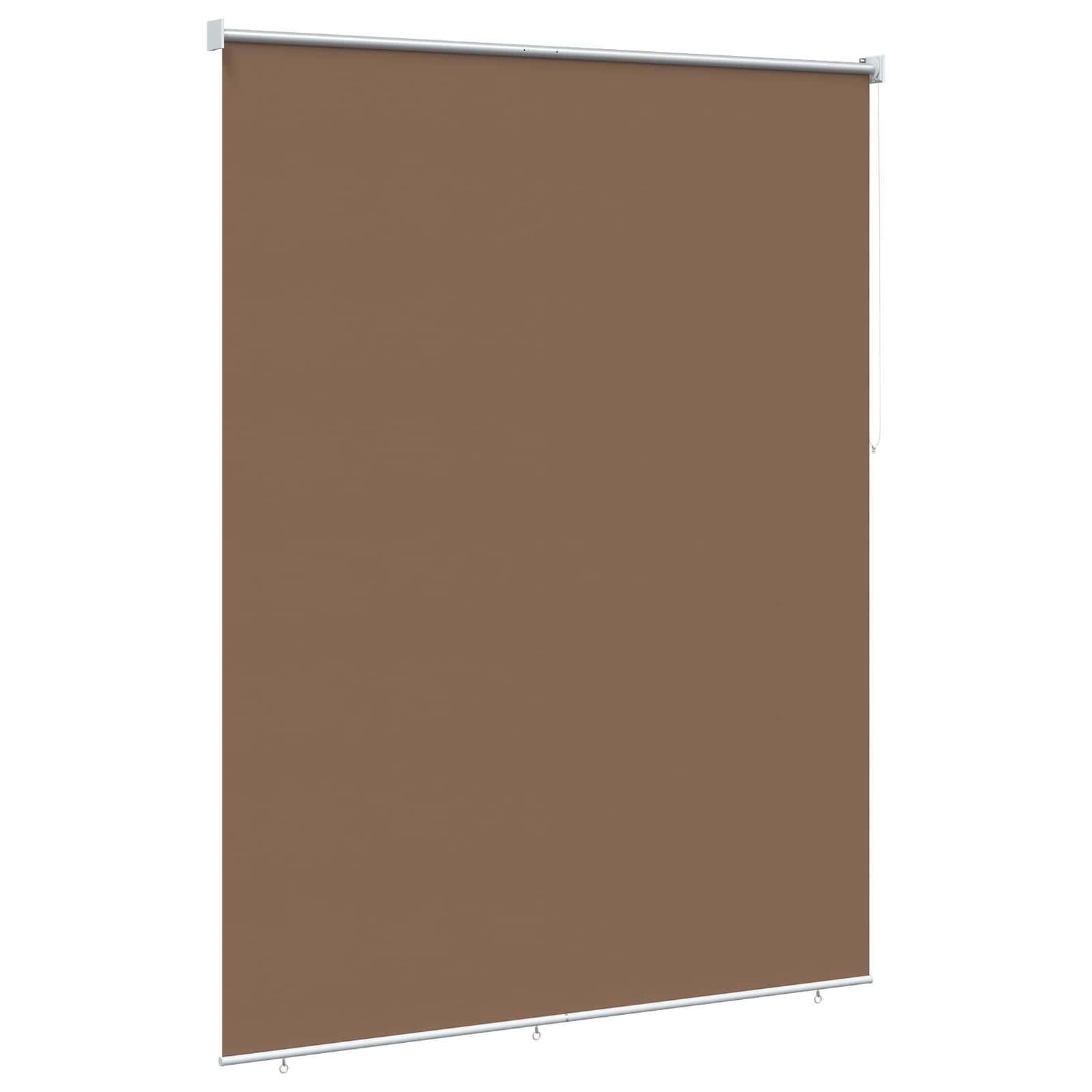 Roleta zaštita od UV zračenja Sivosmeđa 160 x 230 cm Poliester