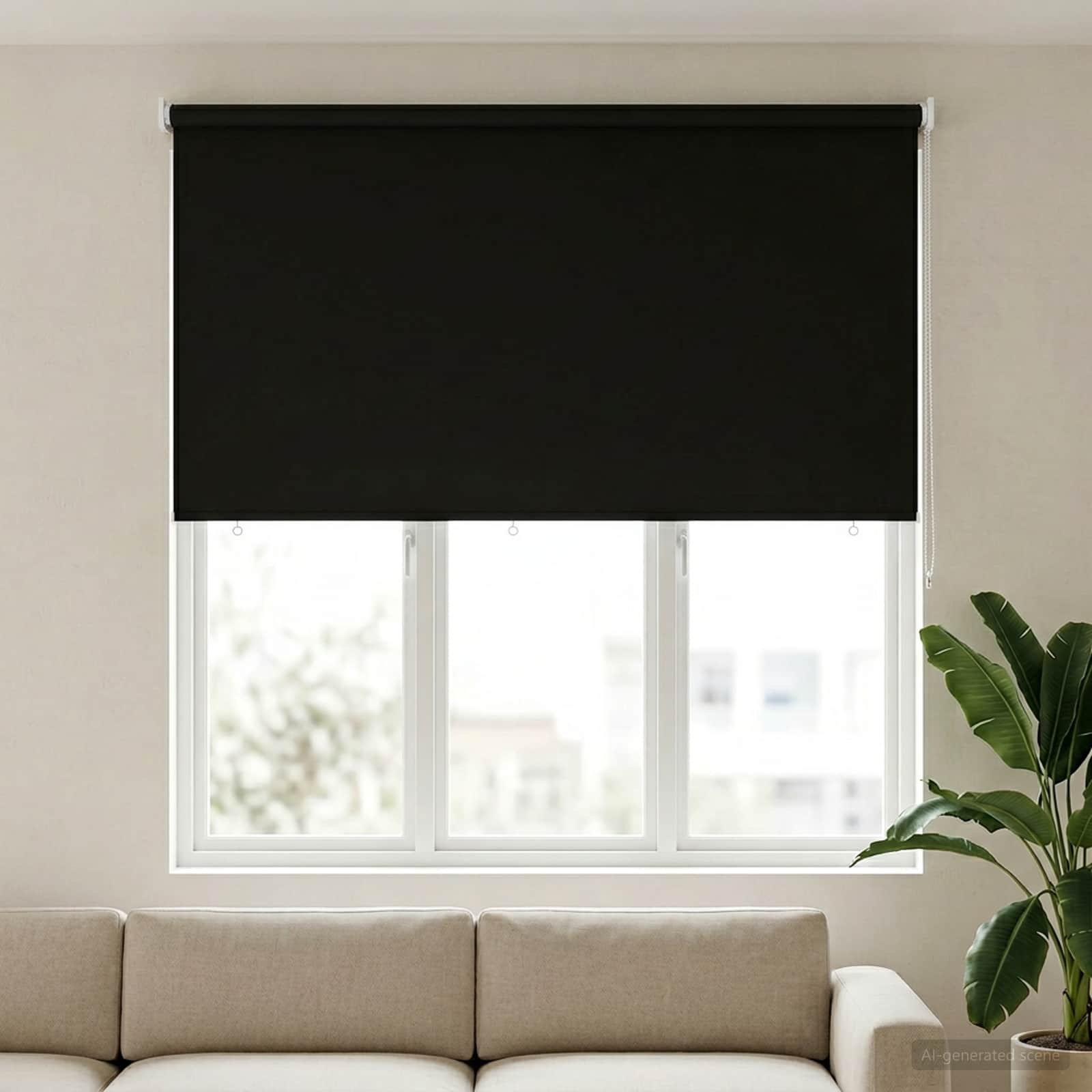 Roleta zaštita od UV zračenja Antracit 160 x 140 cm Poliester