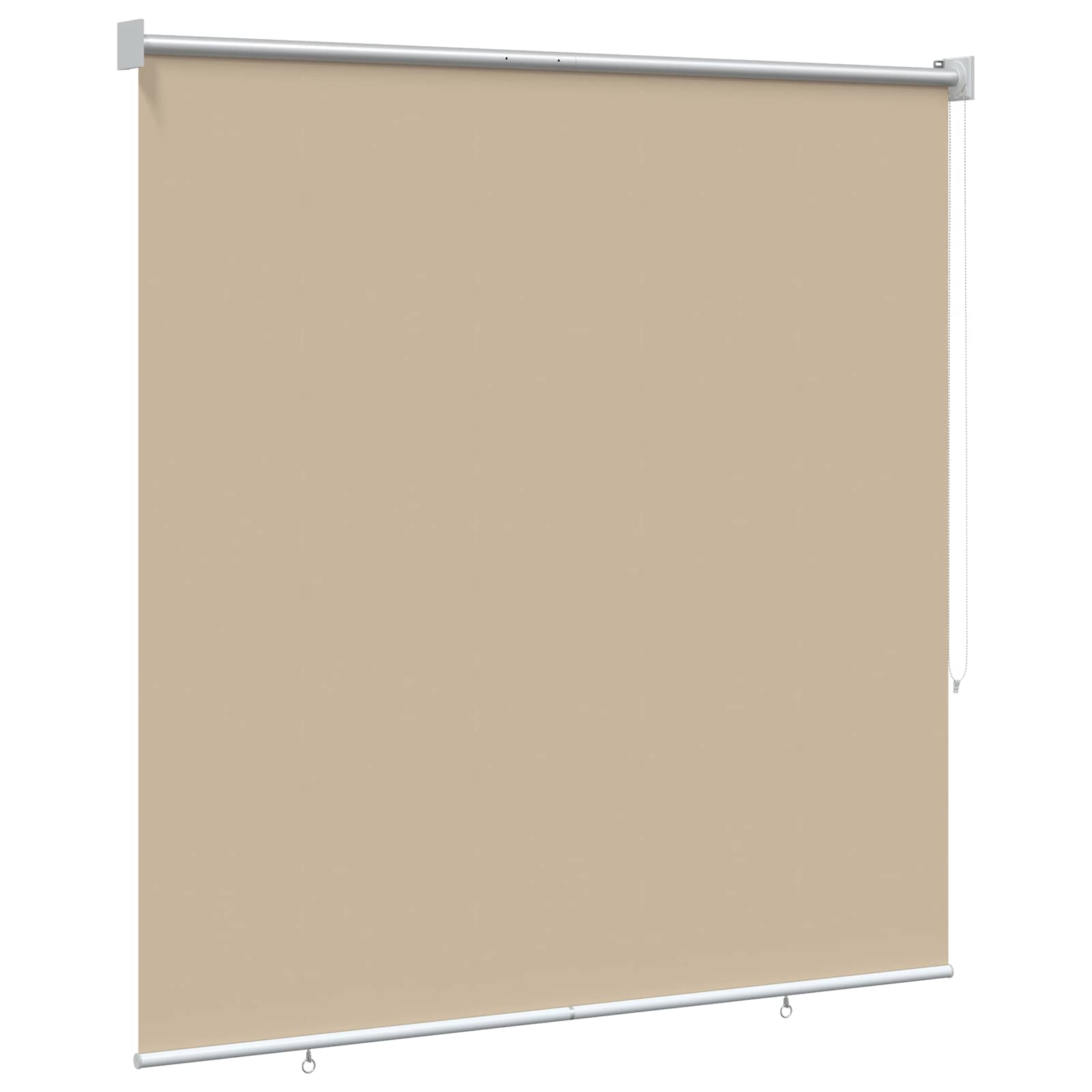 Rolo zavjesa za vanjsku uporabu s UV zaštitom Bež 120 x 140 cm