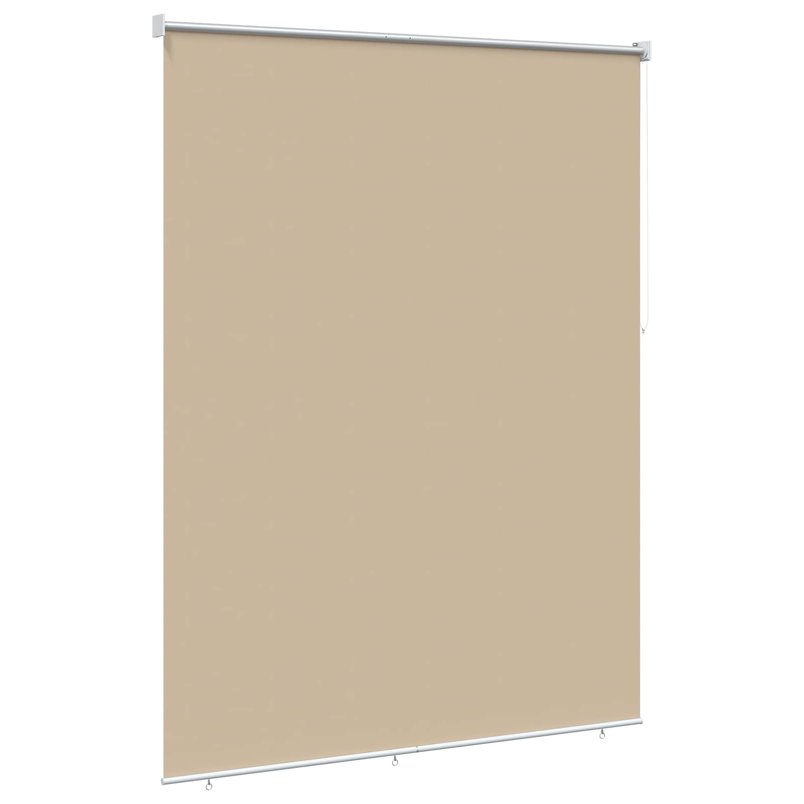 Rolo zavjesa za vanjsku uporabu s UV zaštitom Bež 180 x 230 cm