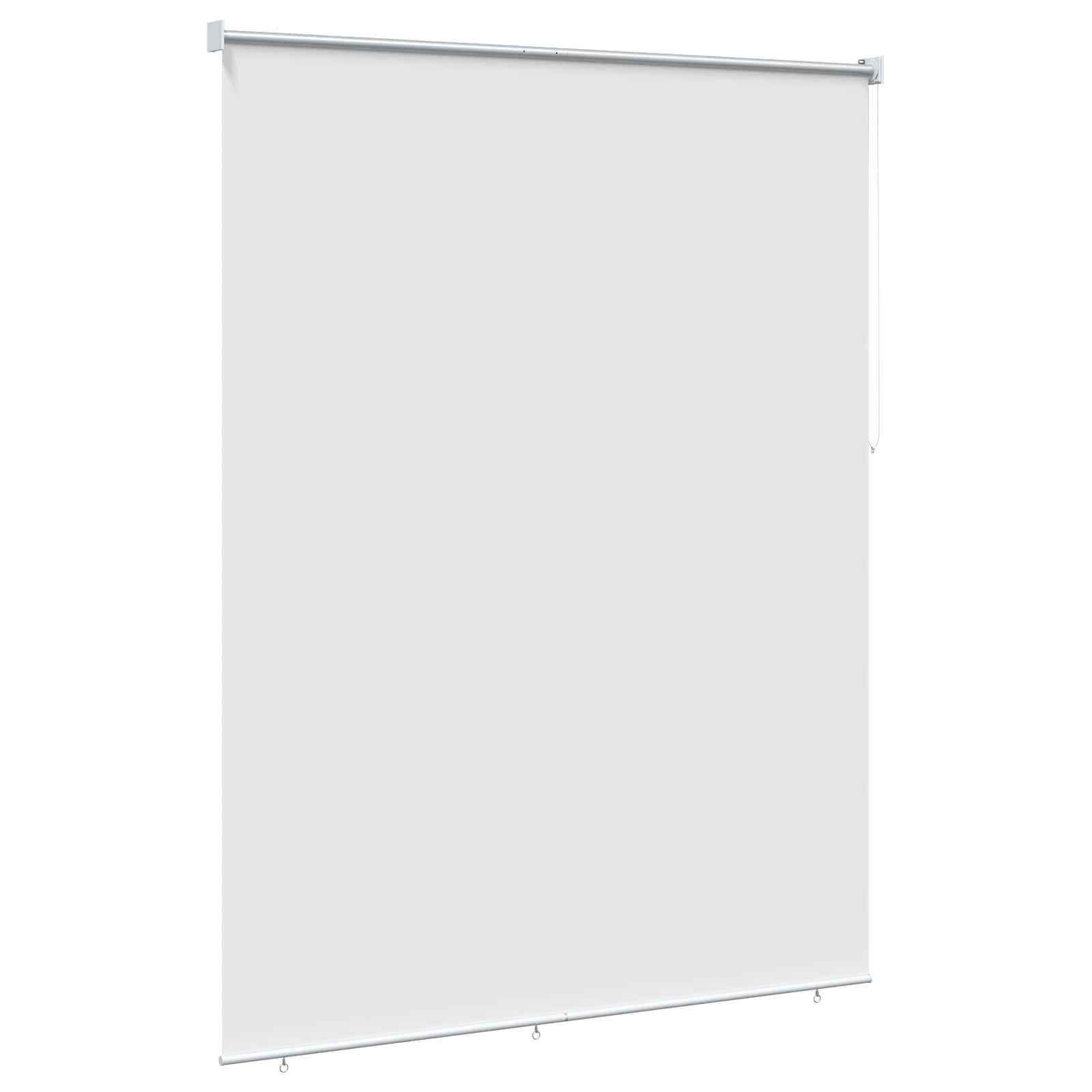 Roleta zaštita od UV zračenja Bijela 160 x 140 cm Poliester