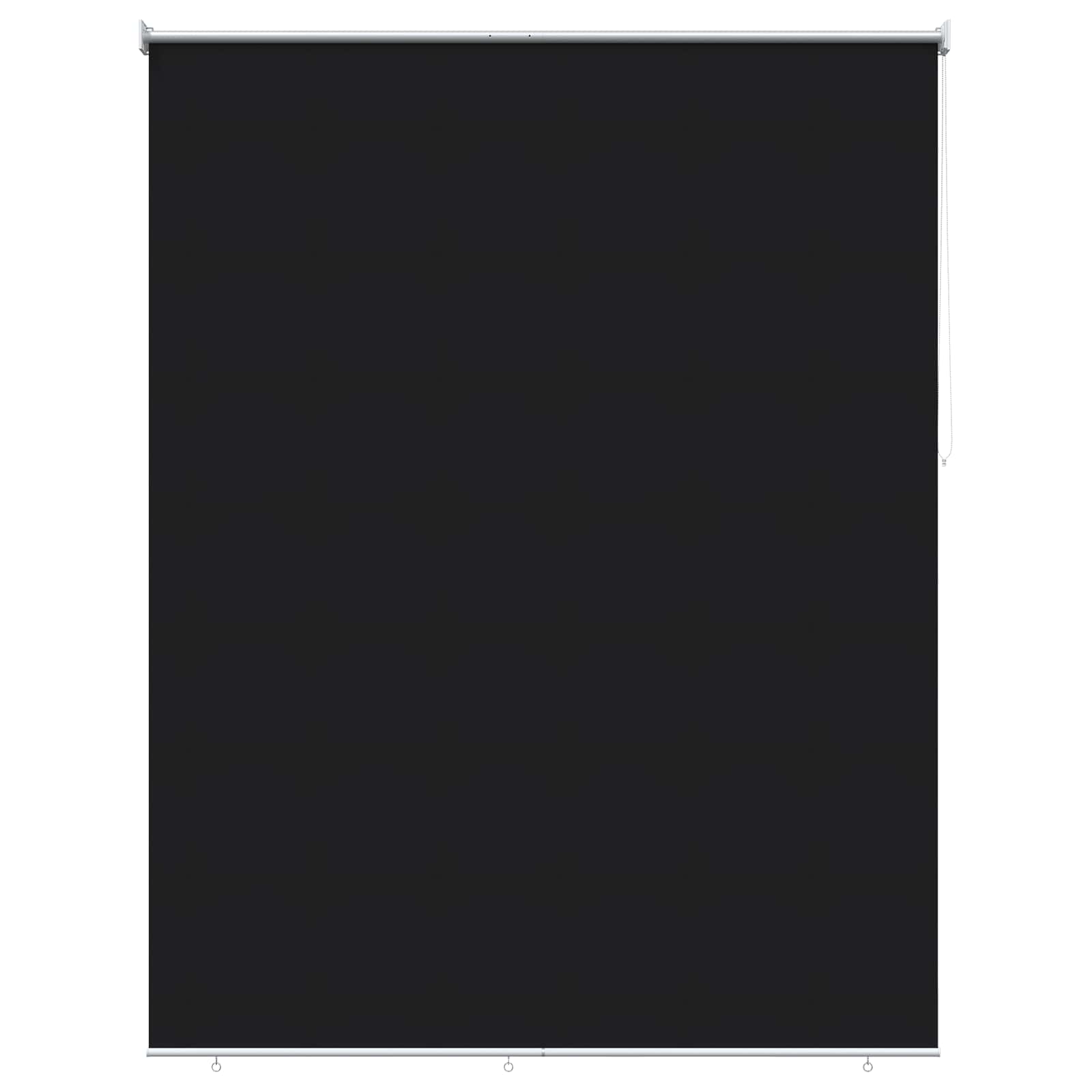 Roleta zaštita od UV zračenja Crna 160 x 140 cm Poliester