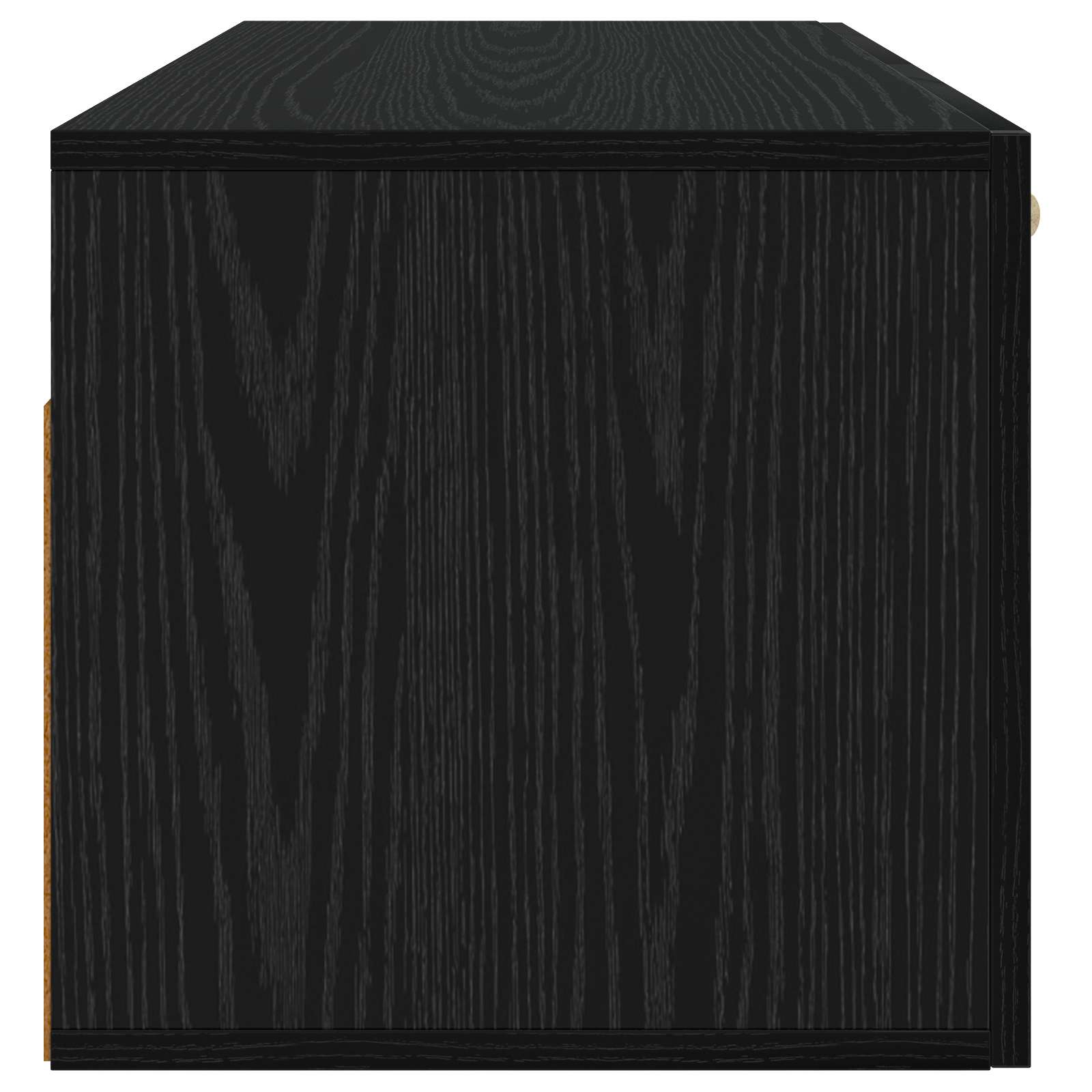 Ormar za Zid Zidna montaža Crni hrast 80 x 36,5 x 35 cm