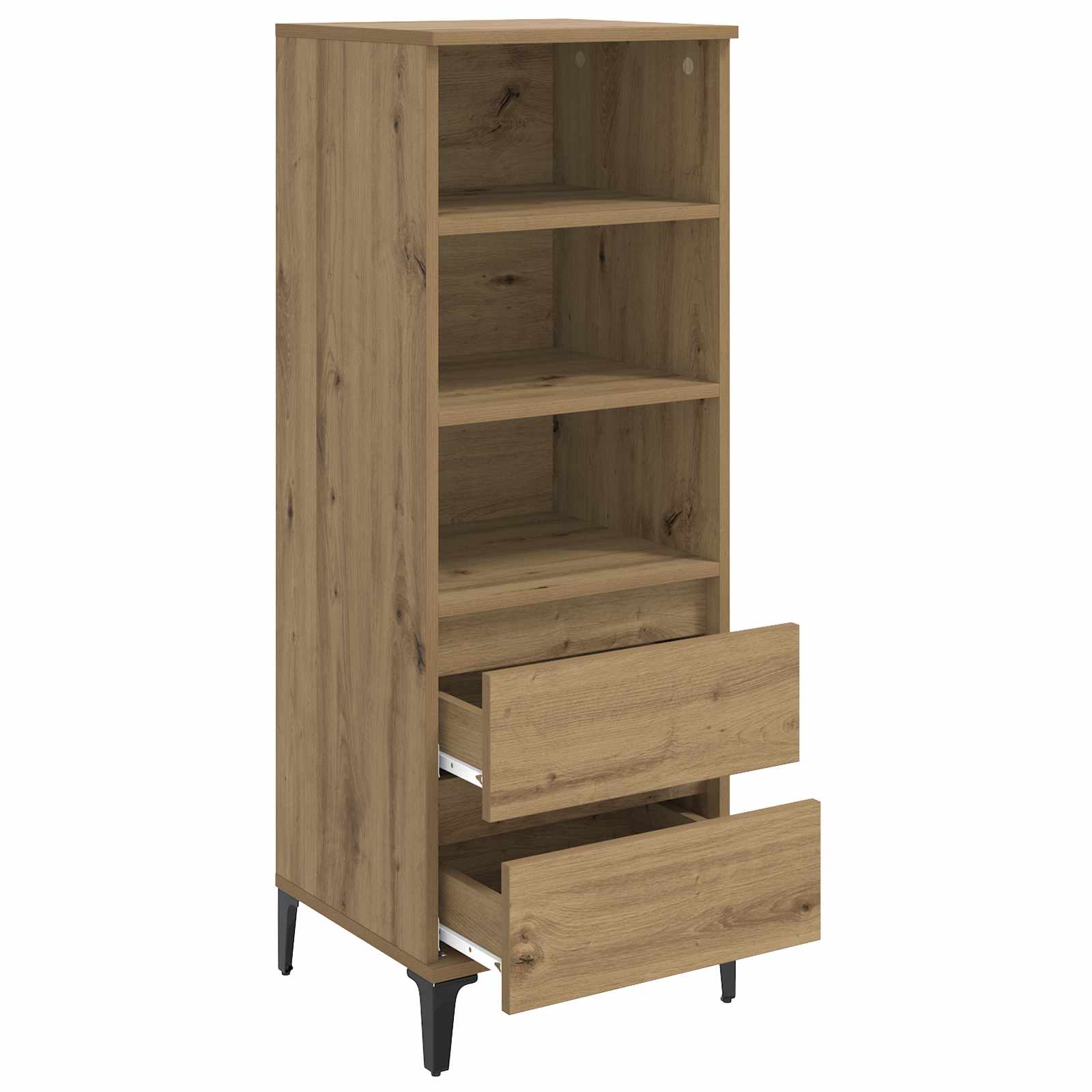 Highboard Hrast artisan 40 x 36 x 110 cm Konstruirano drvo