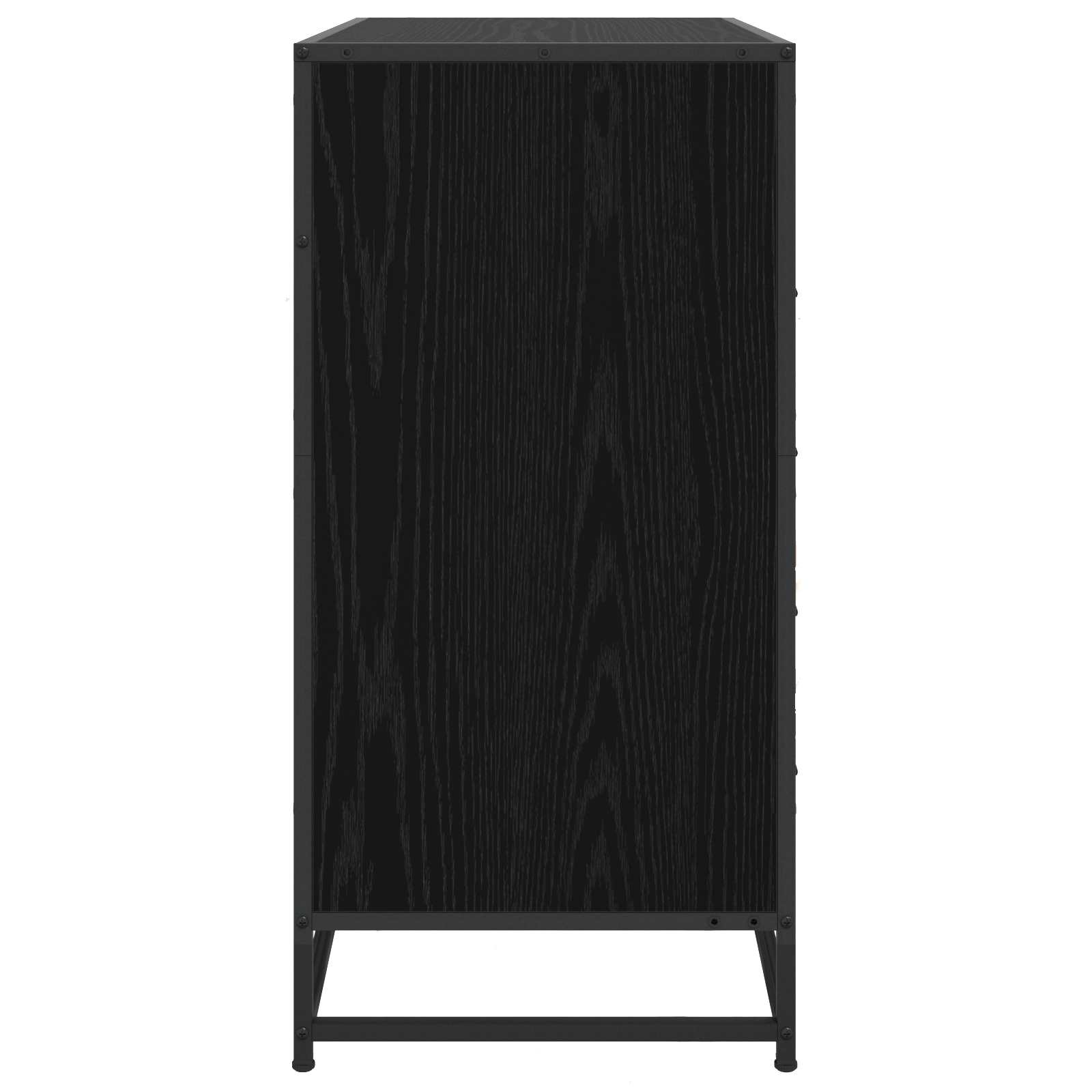 Ormar s ladicama 4-Ladica Crni hrast 70 x 41 x 83,5 cm