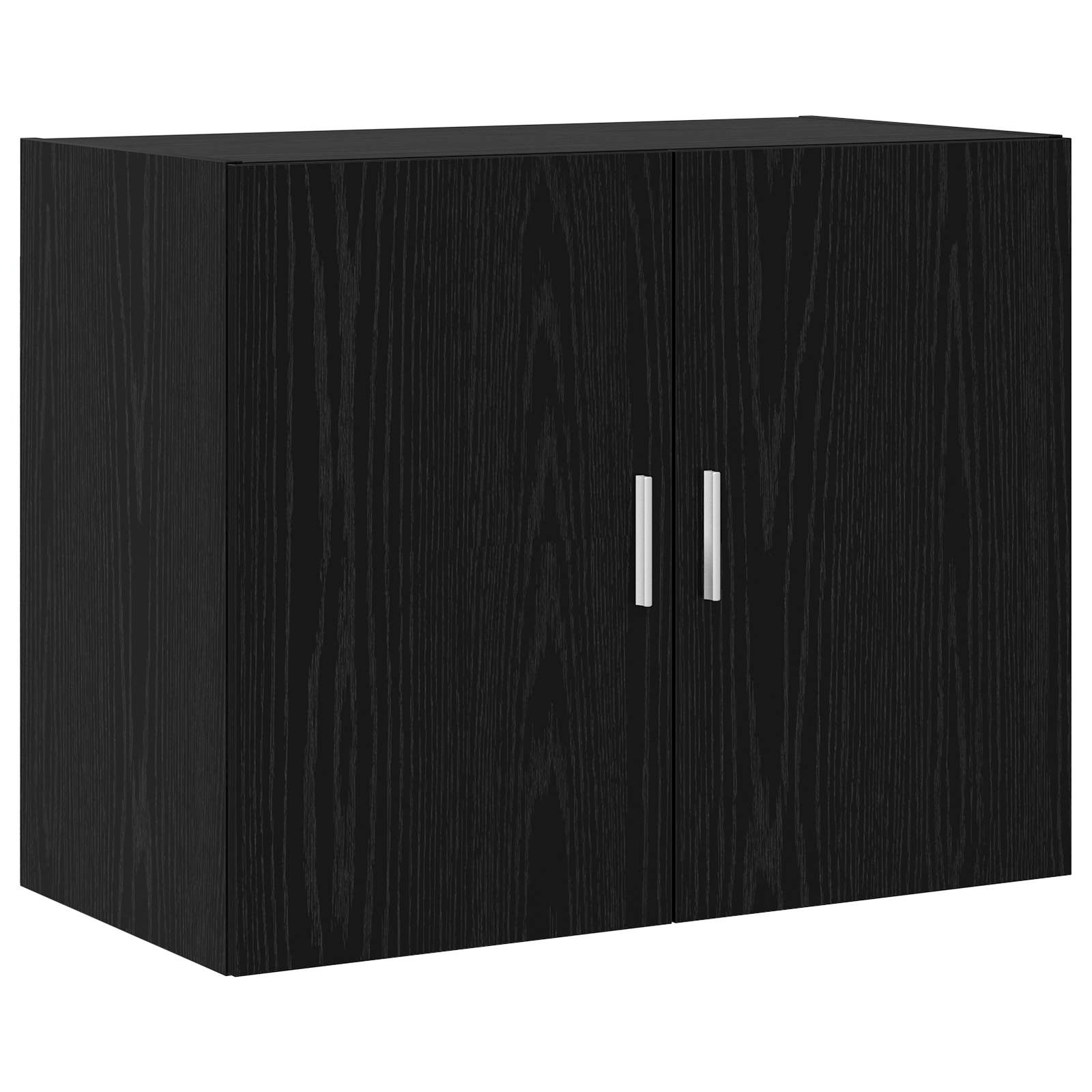 Ormar za Zid Crni hrast 80 x 42,5 x 64 cm Konstruirano drvo