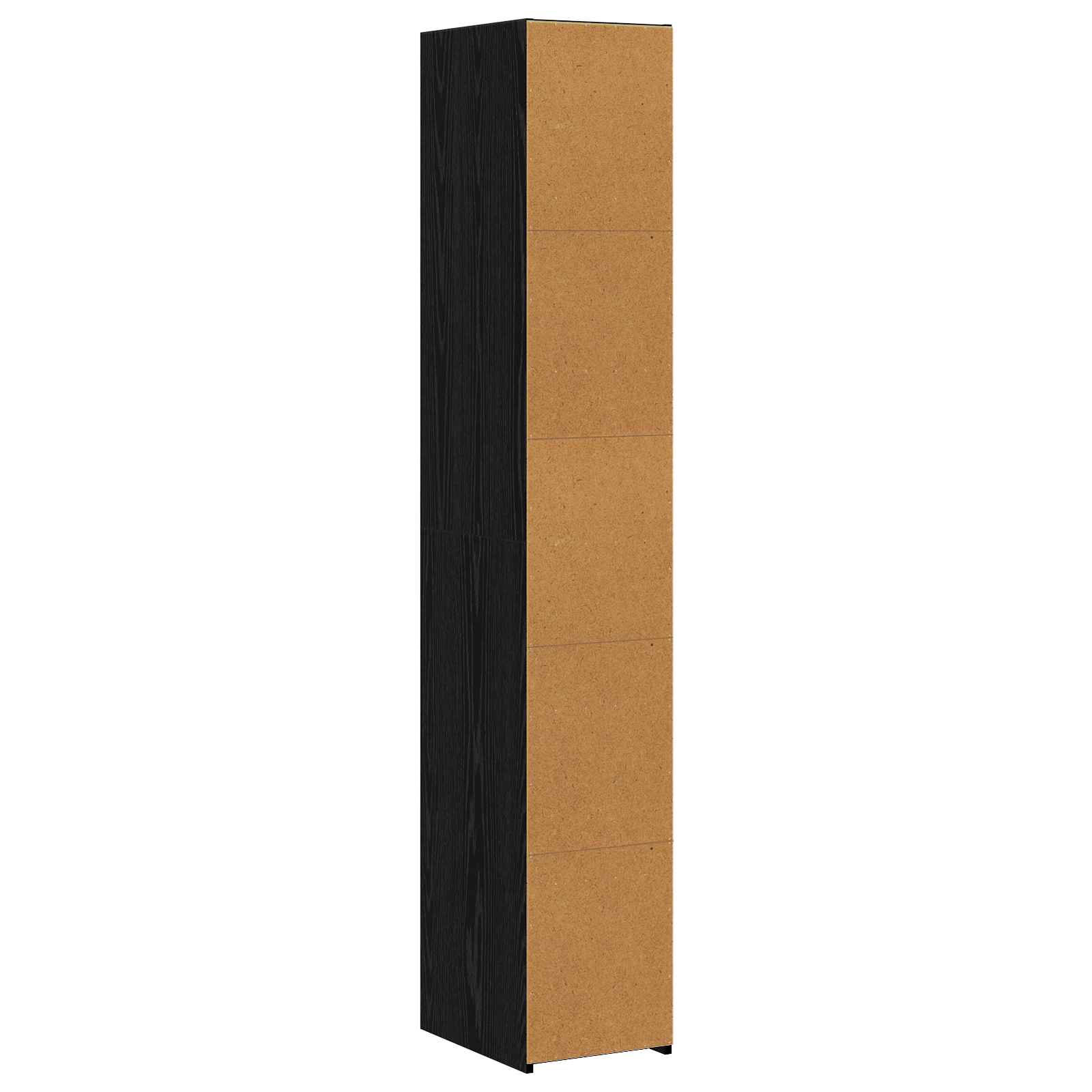 Highboard Crni hrast 30 x 41 x 185 cm Konstruirano drvo
