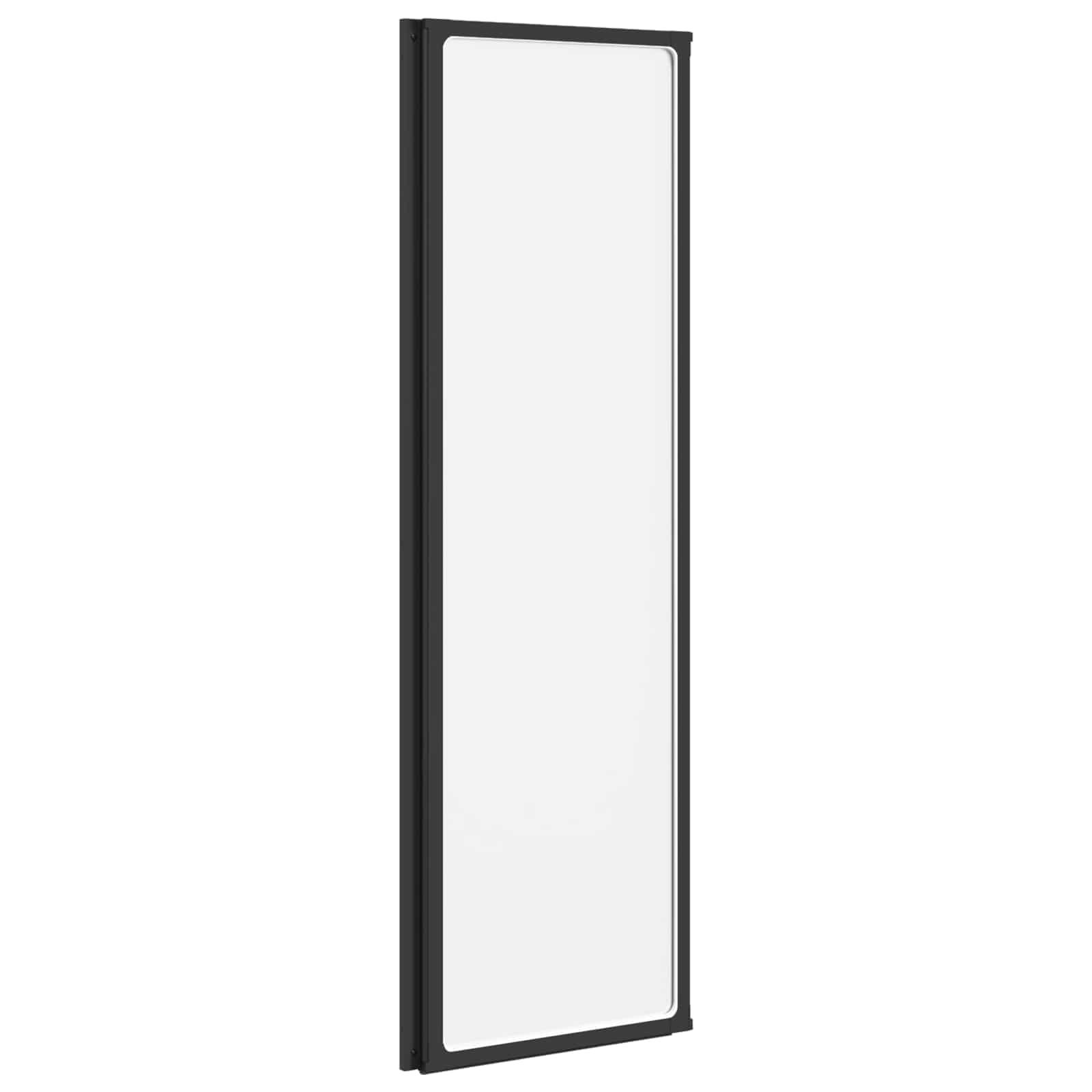 Sklopiva tuš zaslona Crna i puna mraz 132 x 2 x 140 cm