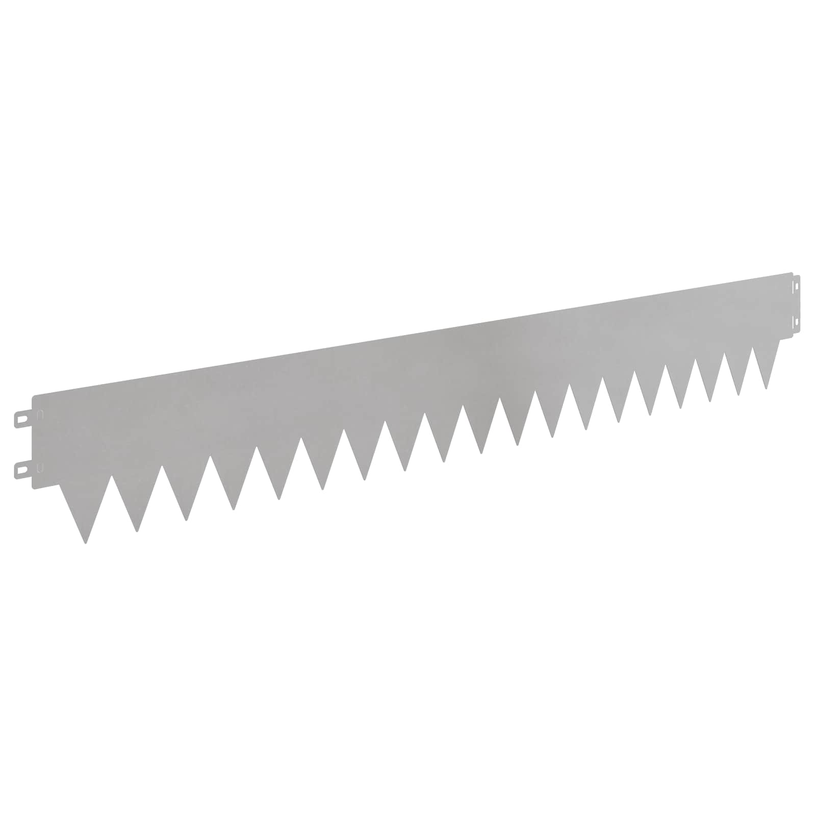 Ograda oko Travnjaka 30 pcs 103 x 15 cm metal Srebrna