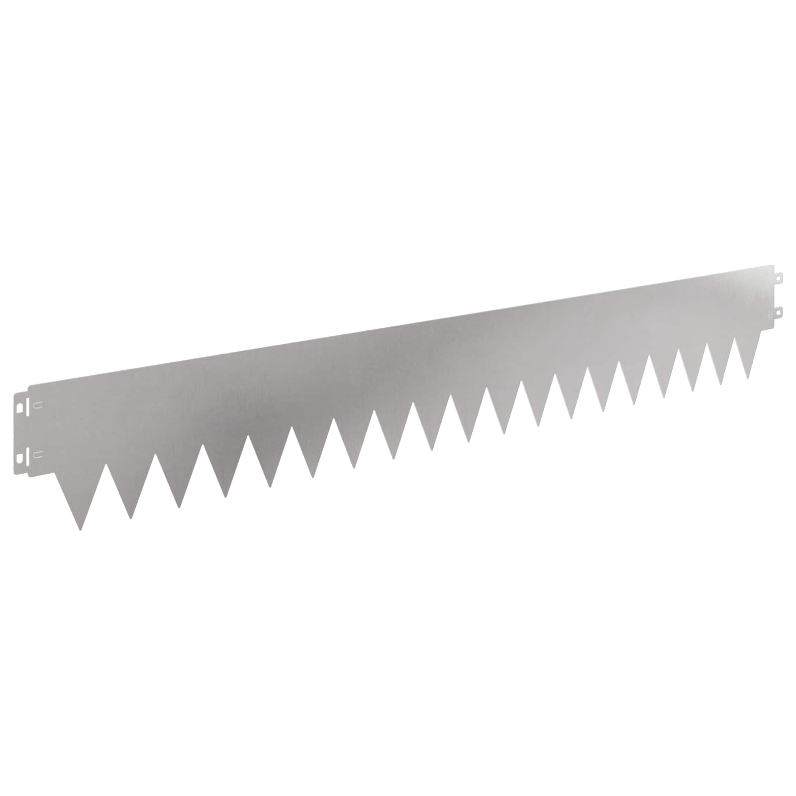Ograda oko Travnjaka 50 pcs 103 x 15 cm metal Srebrna