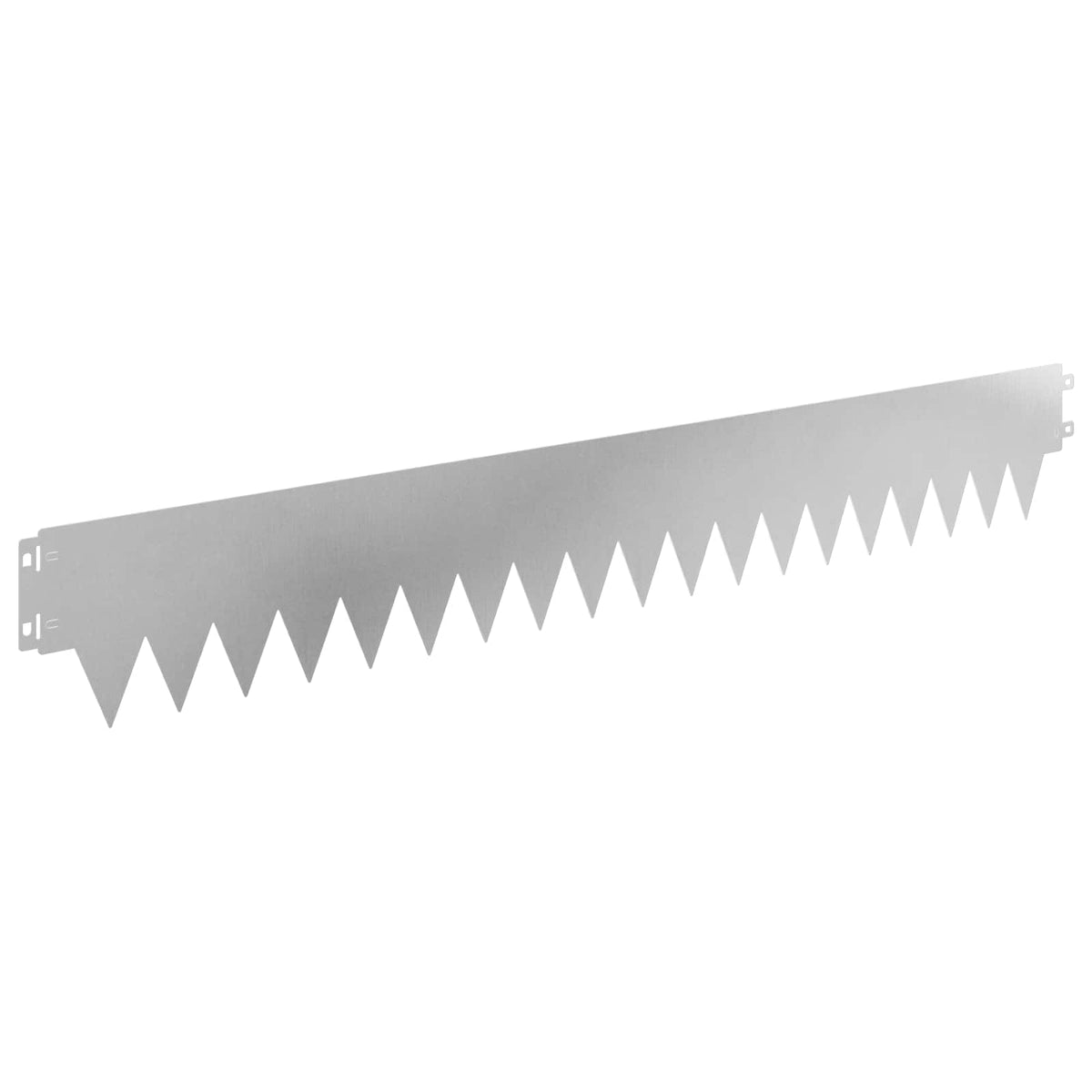 Ograda oko Travnjaka 50 kom. 103 x 15 cm Čelik Srebrna