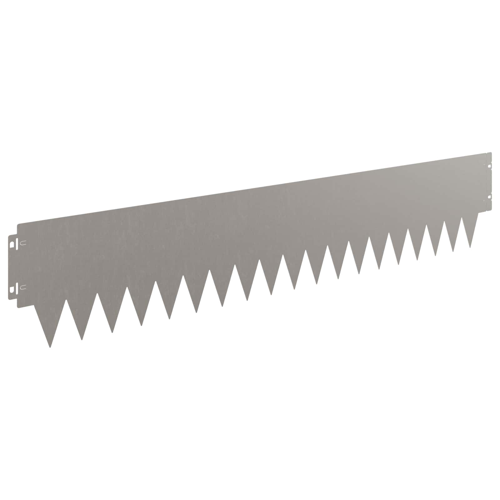 Ograda oko Travnjaka 30 pcs 103 x 20 cm metal Rđa