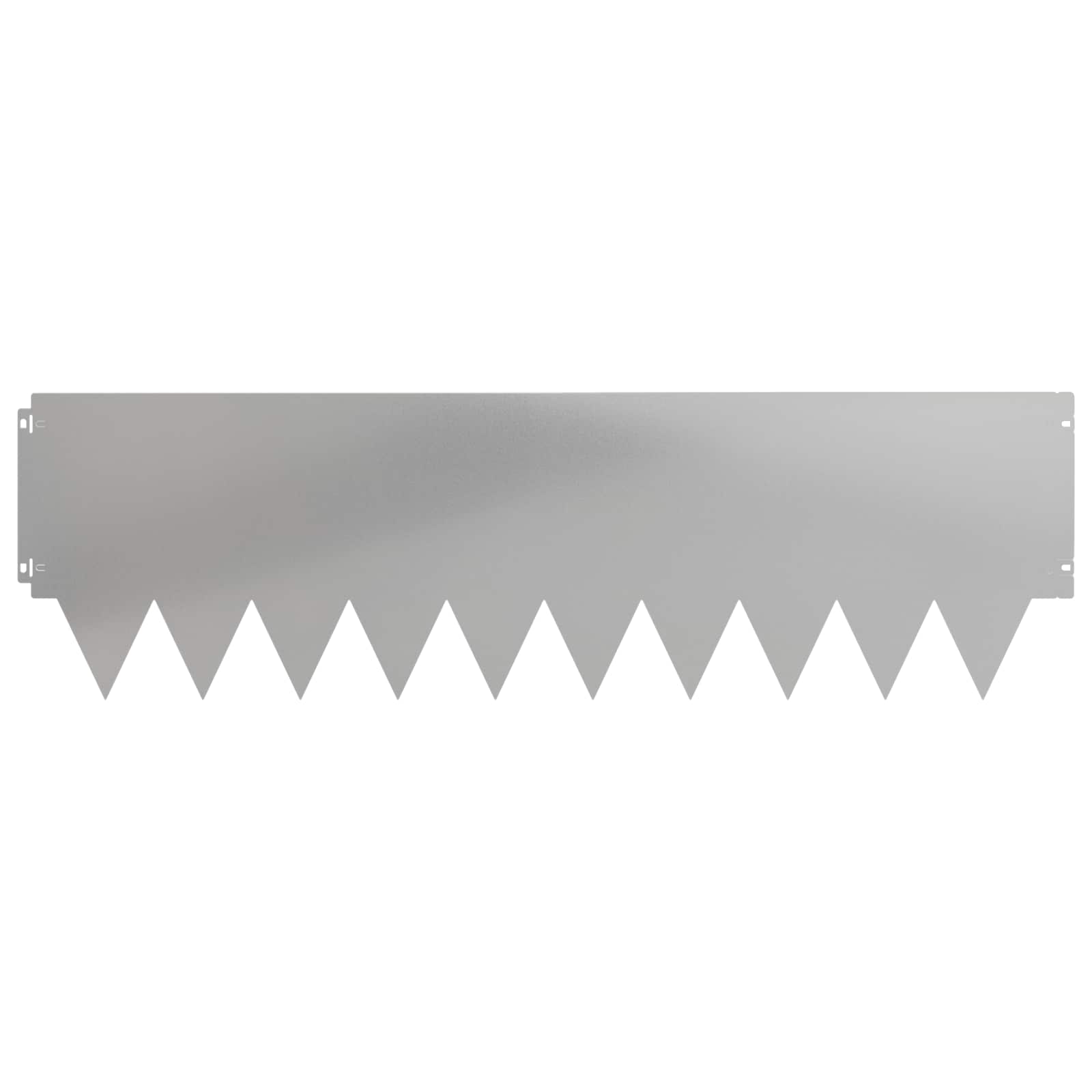 Ograda oko Travnjaka 10 pcs 103 x 30 cm metal Srebrna