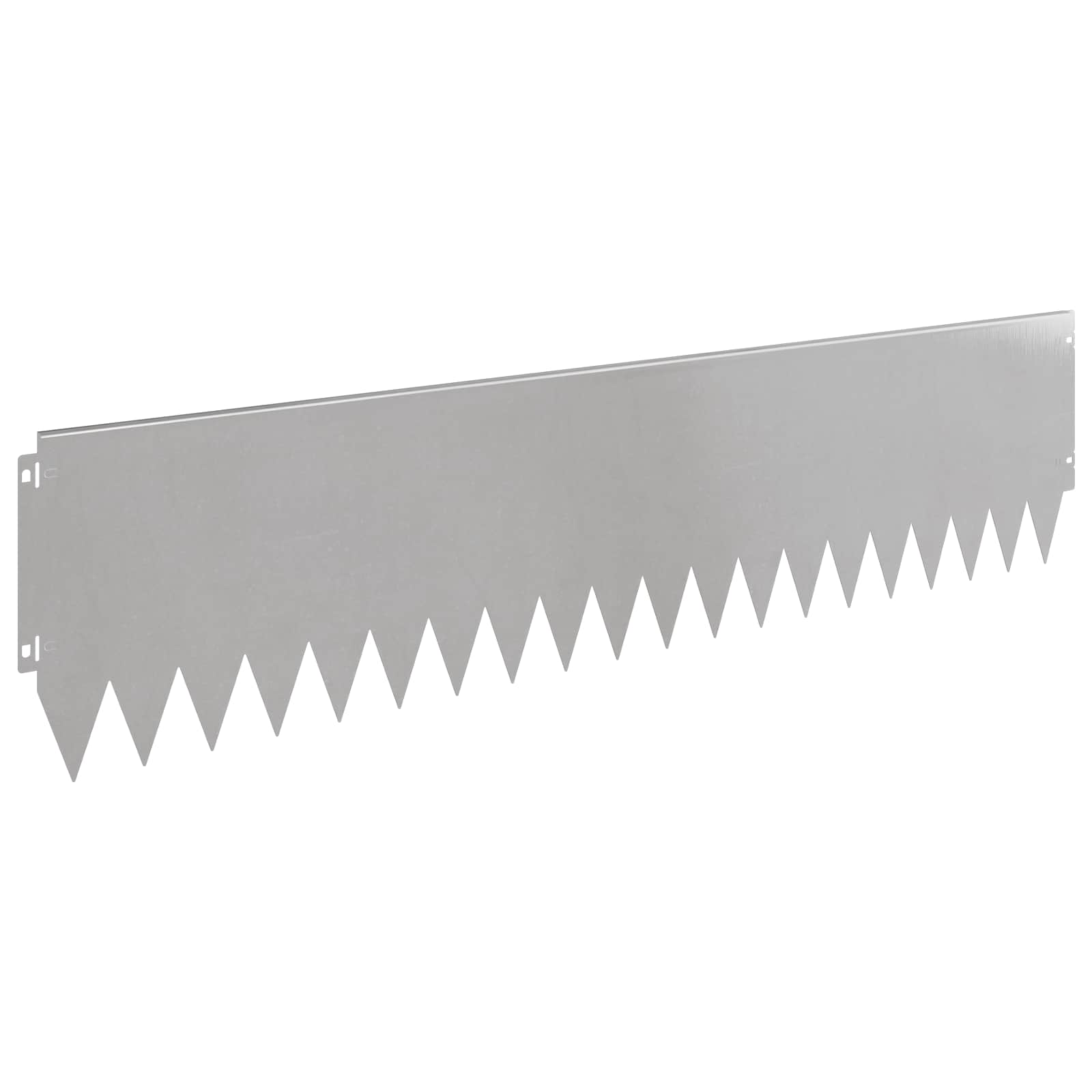 Ograda oko Travnjaka 20 pcs 103 x 25 cm Čelik Srebrna
