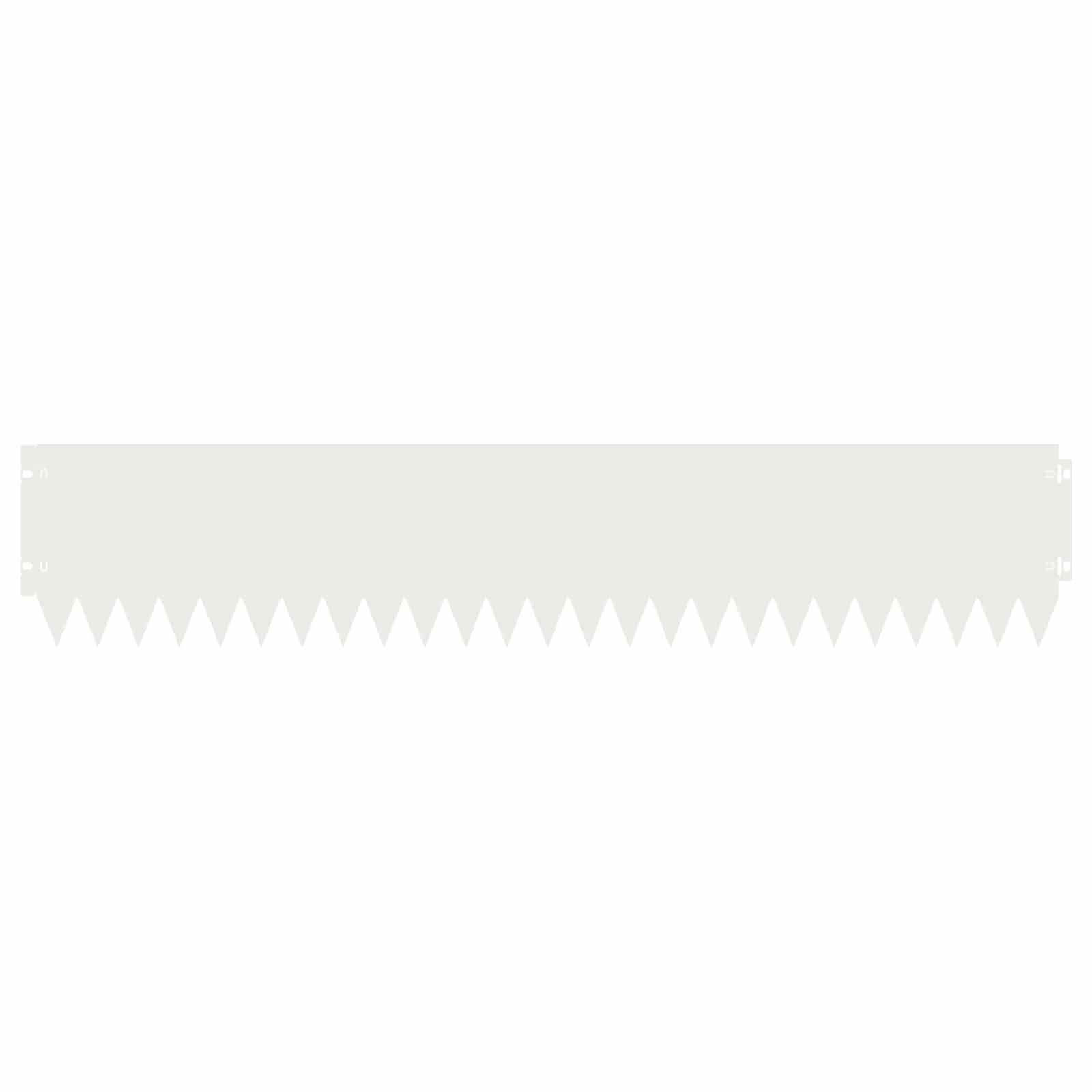 Ograda oko Travnjaka 30 pcs 103 x 20 cm Čelik Bijela