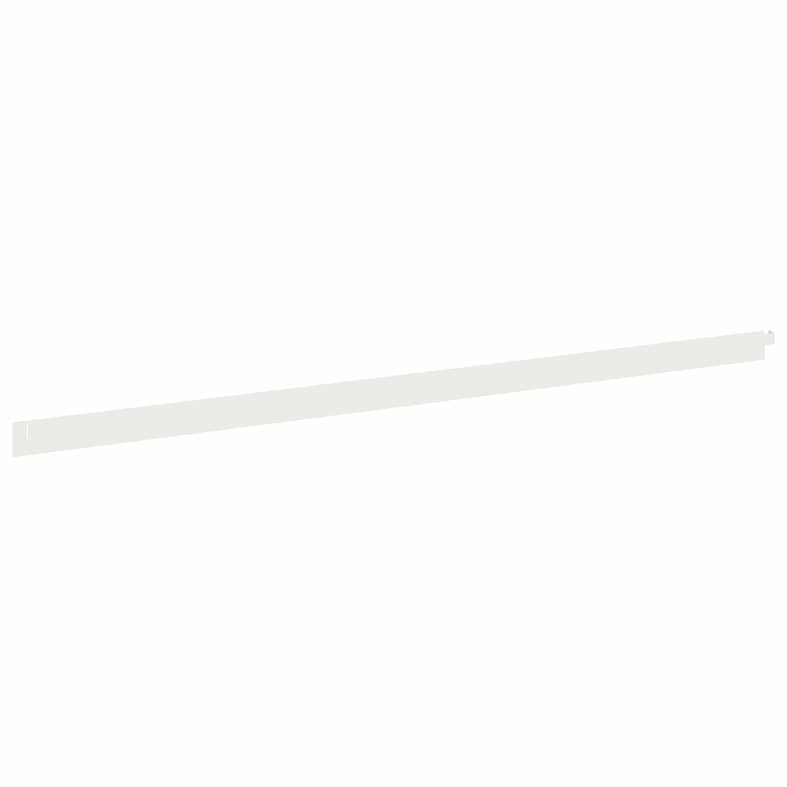 Ograda oko Travnjaka 10 pcs 102 x 4 x 4 cm Čelik Bijela