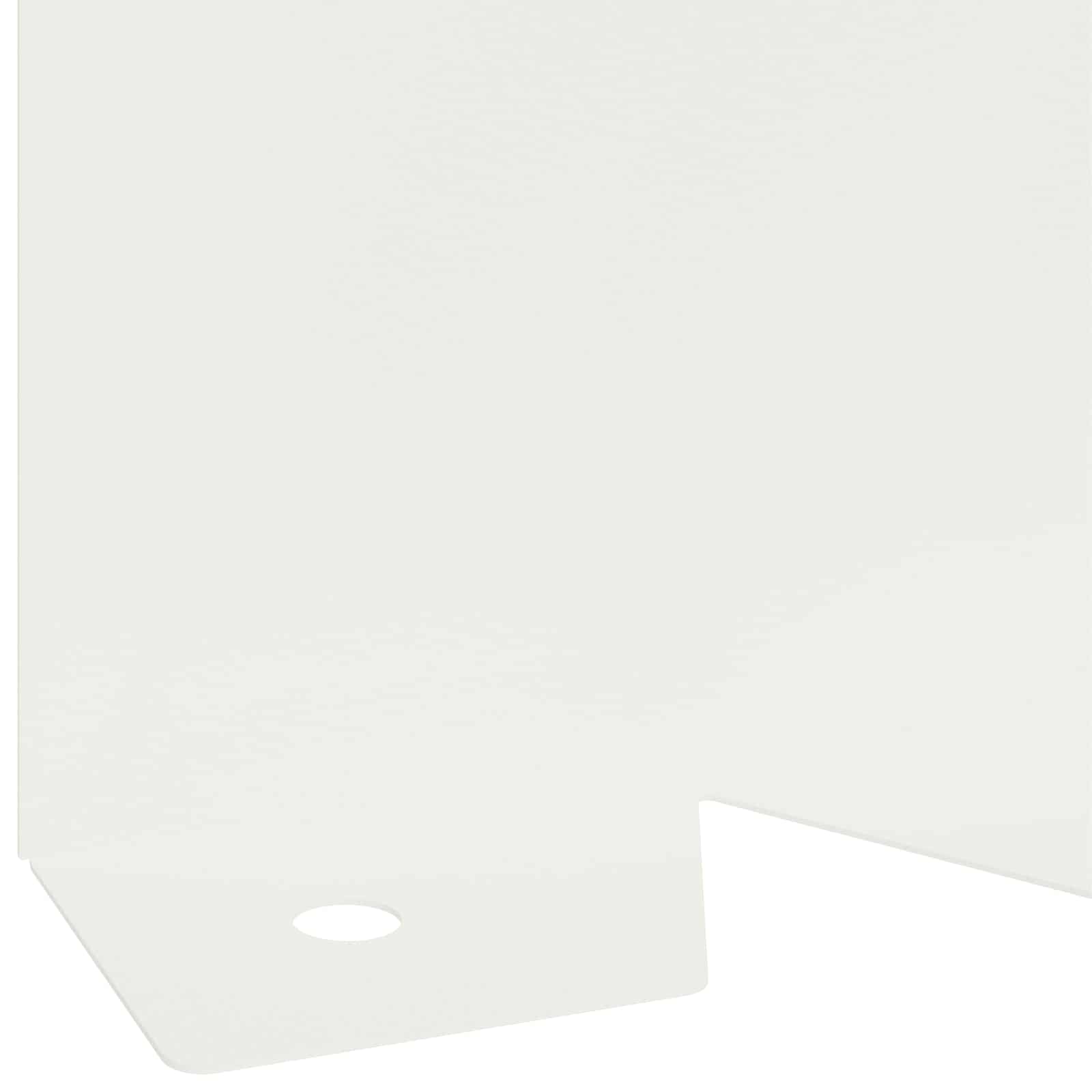 Ograda oko Travnjaka 30 pcs 102 x 10 x 4 cm Čelik Bijela