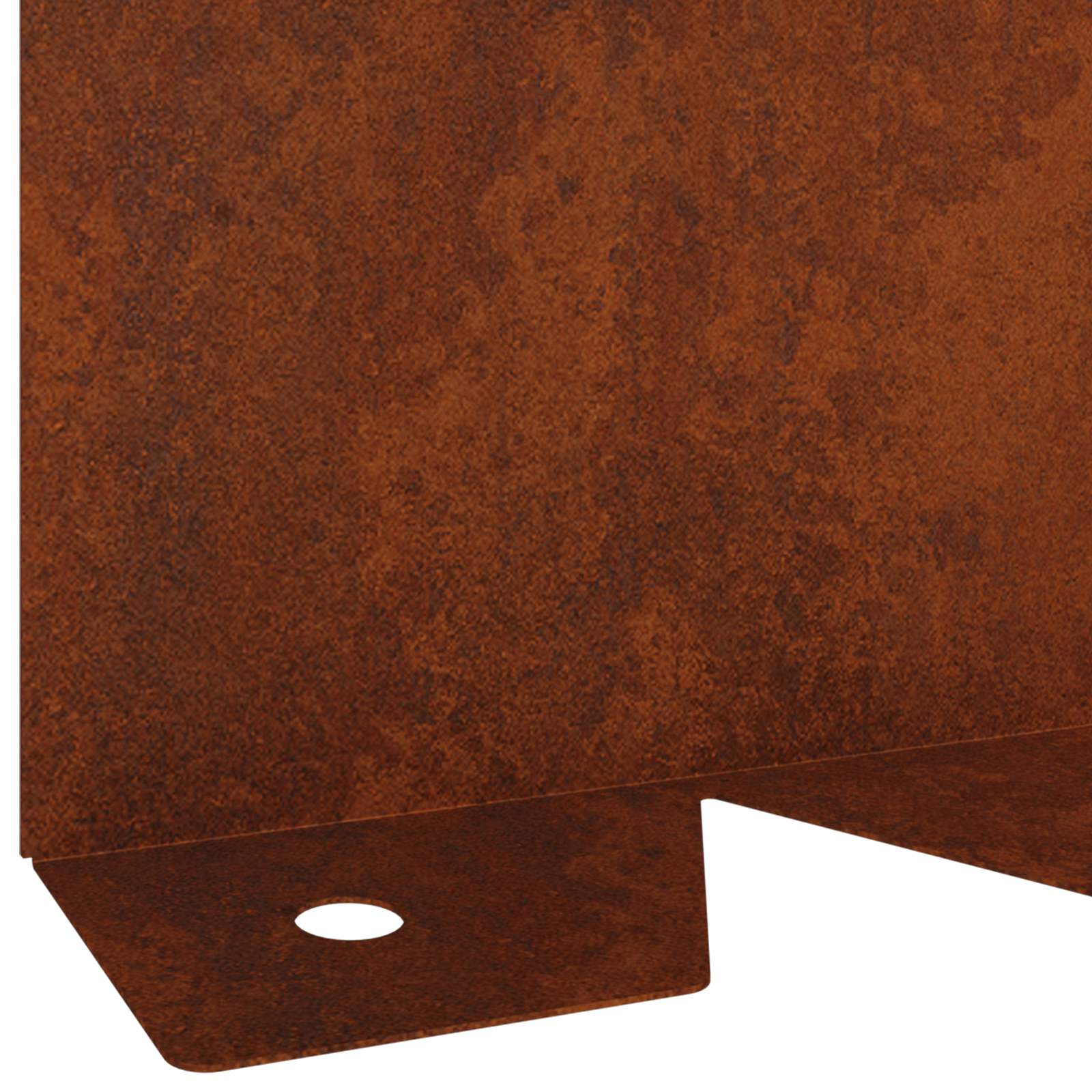 Ograda oko Travnjaka 10 pcs 102 x 10 x 4 cm Čelik Rđa