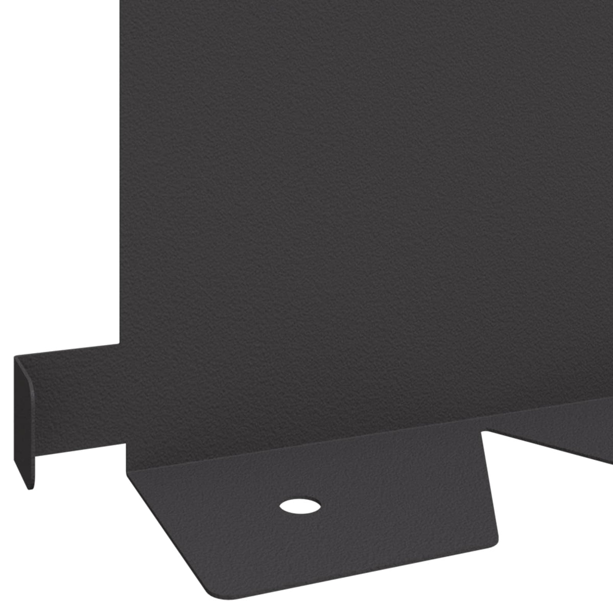 Ograda oko Travnjaka 20 pcs 102 x 15 x 4 cm Čelik Crna