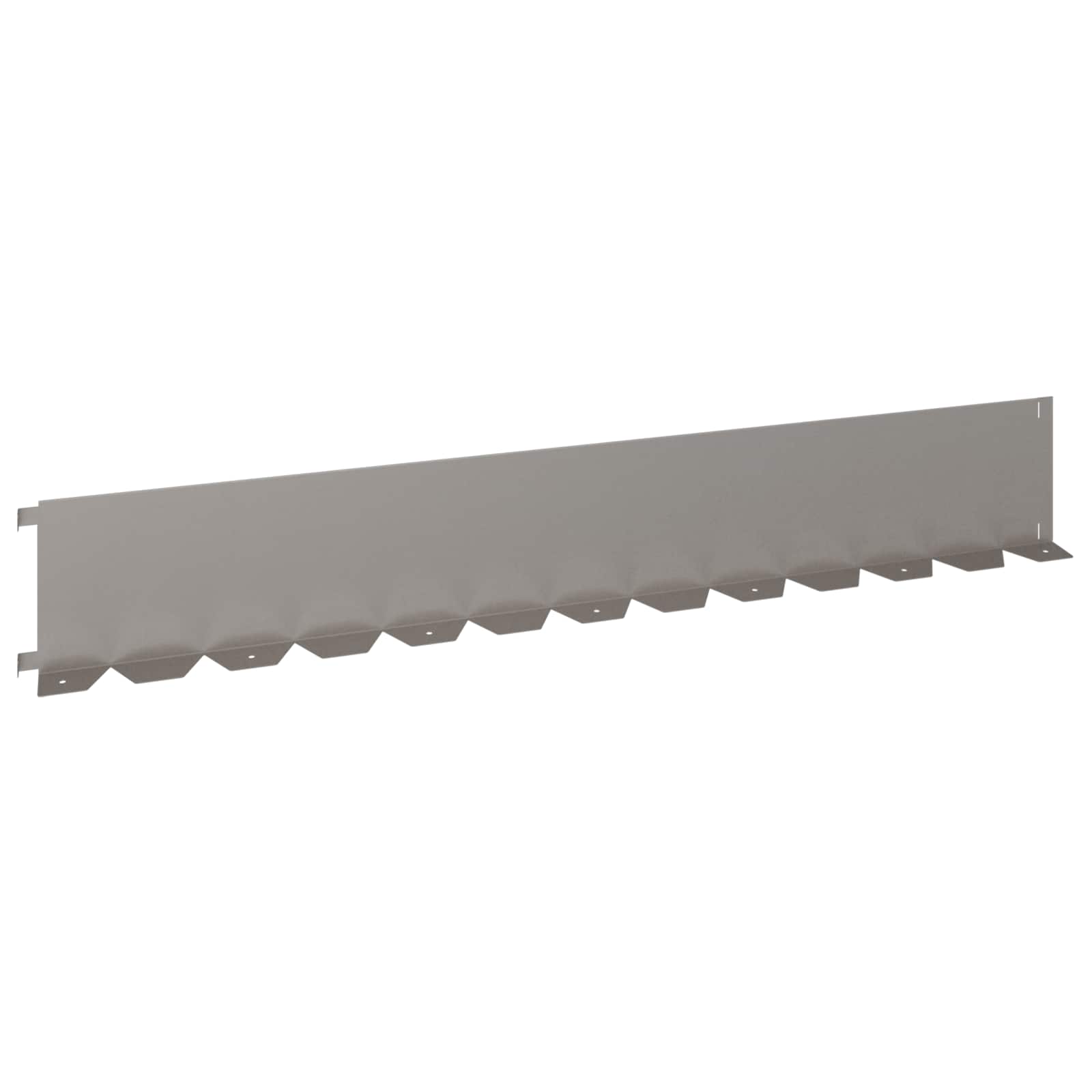 Ograda oko Travnjaka 10 pcs 102 x 15 x 4 cm Čelik Rđa