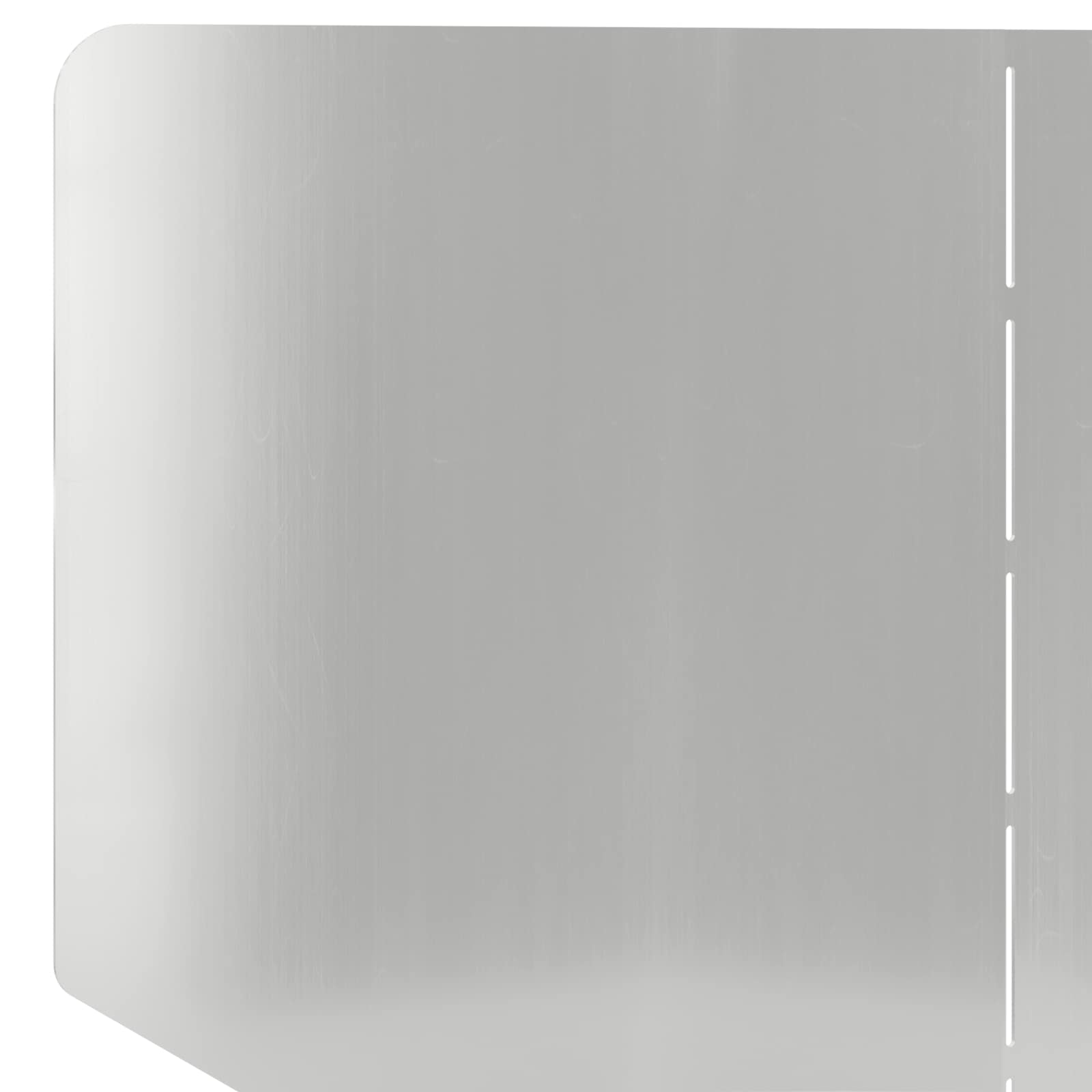 Ograda oko Travnjaka 4 pcs 100 x 45 cm Čelik Srebrna