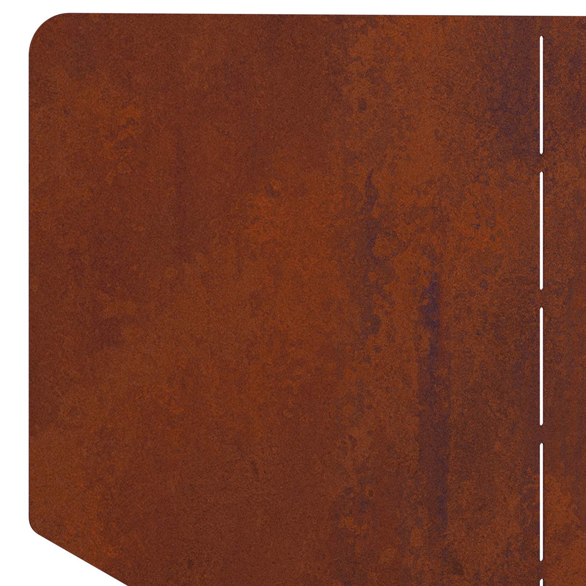 Ograda oko Travnjaka 4 pcs 100 x 45 cm Čelik Rđa