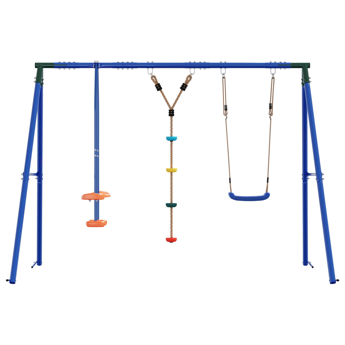 Set vanjskih ljuljački Šareni Čelik i PE
