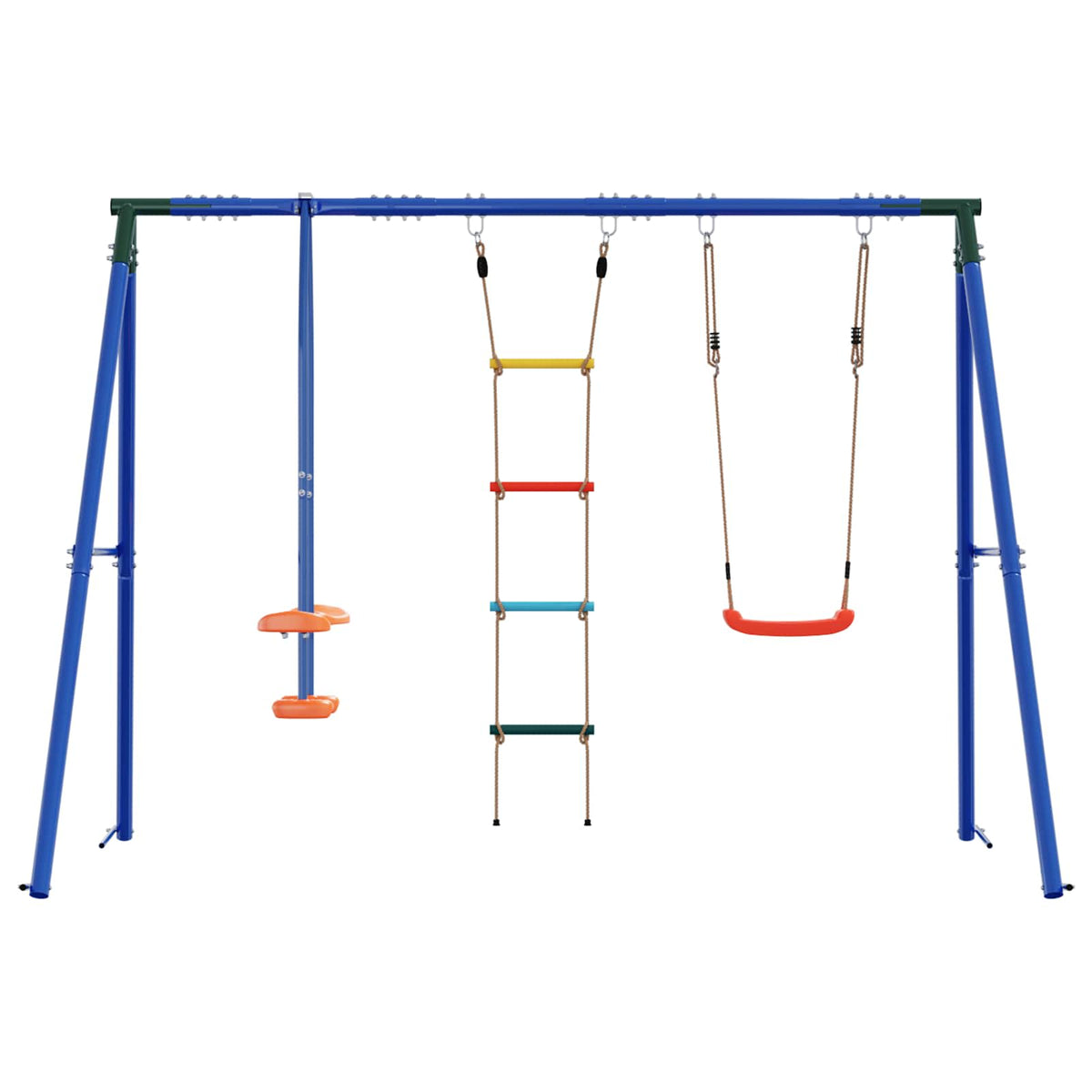 Set vanjskih ljuljački Šareni Čelik i PE