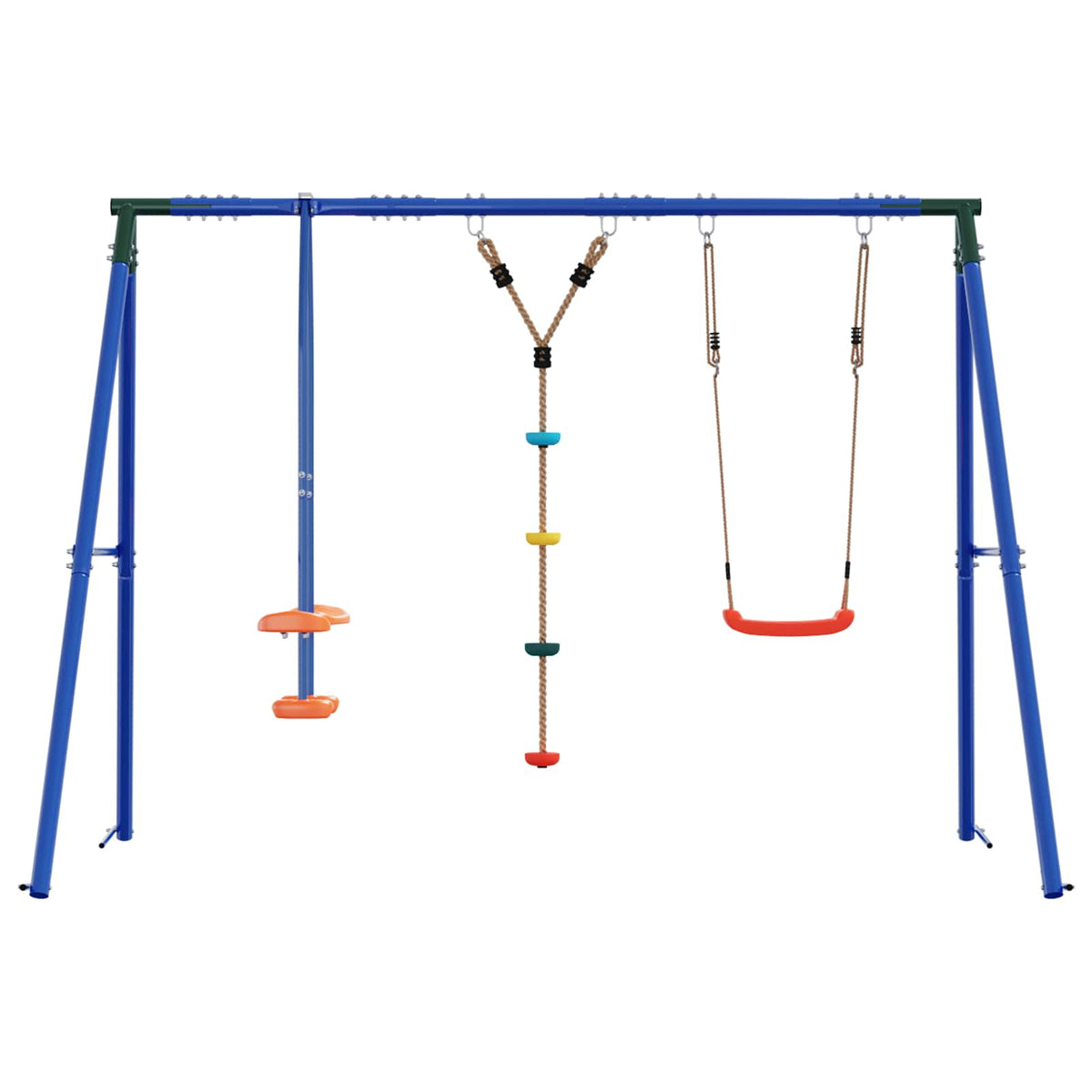 Set vanjskih ljuljački Šareni Čelik i PE