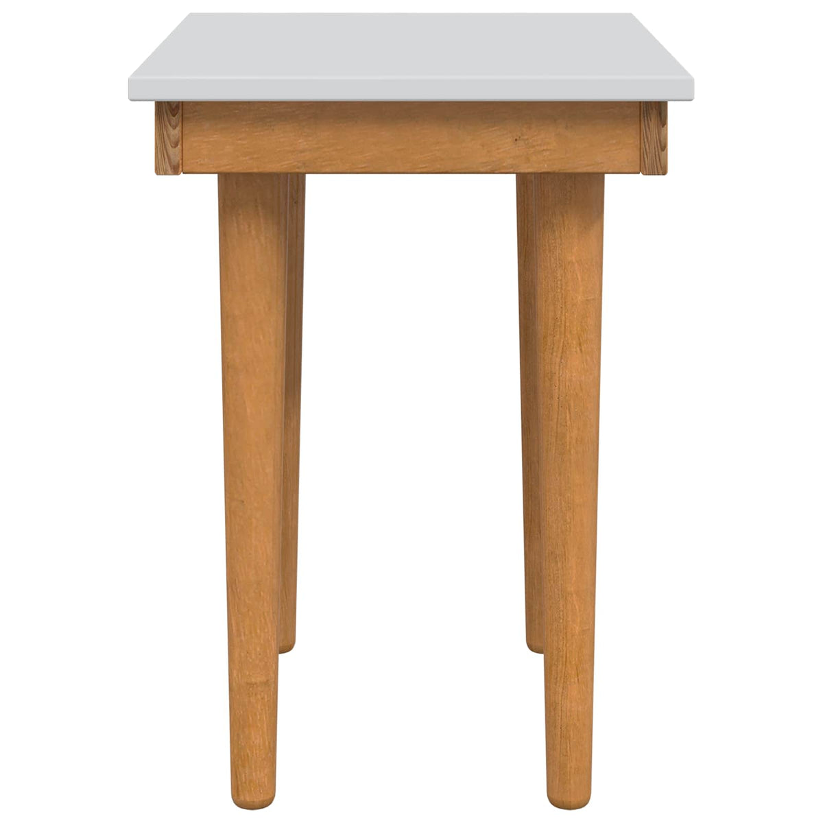 Stolica za Toaletni Stol FAUSKE Bijela 40 x 33 x 45 cm