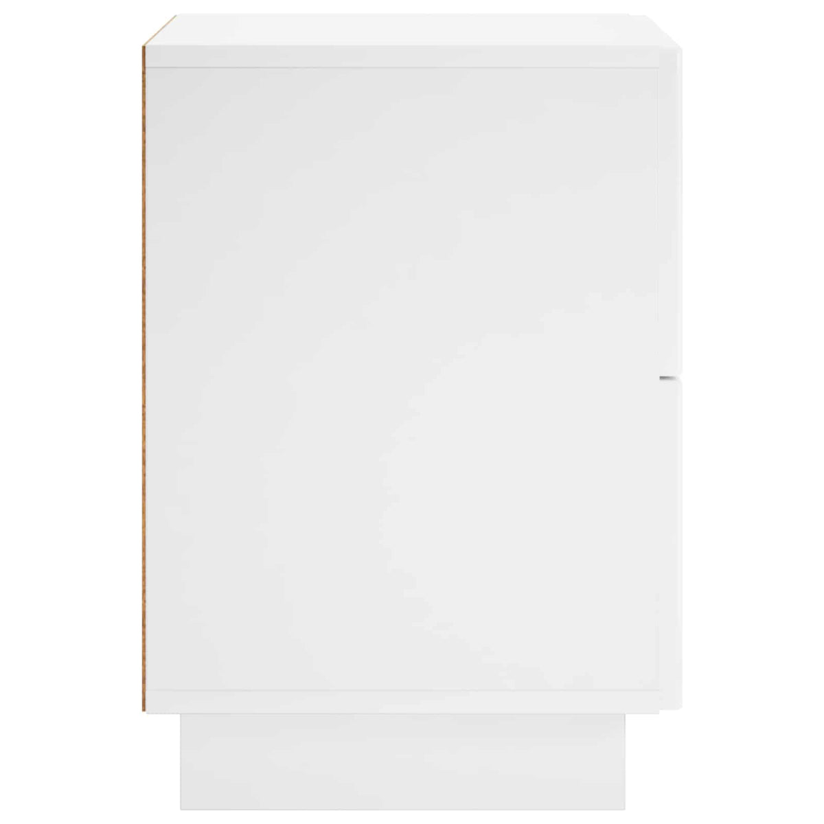 Noćni ormar 2 kom. Bijela visokog sjaja 33,5 x 34,5 x 50 cm