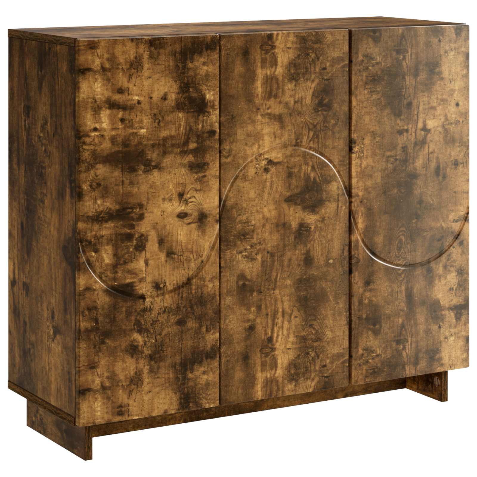 Komoda Dimljeni hrast 85,5 x 31 x 75 cm Konstruirano drvo