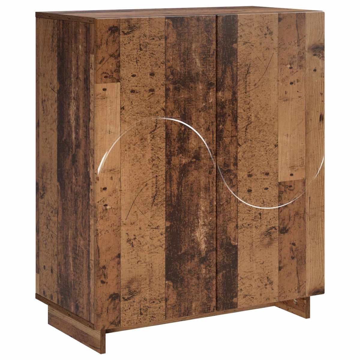 Ormar za cipele 73 x 38 x 87,5 cm Konstruirano drvo Staro drvo