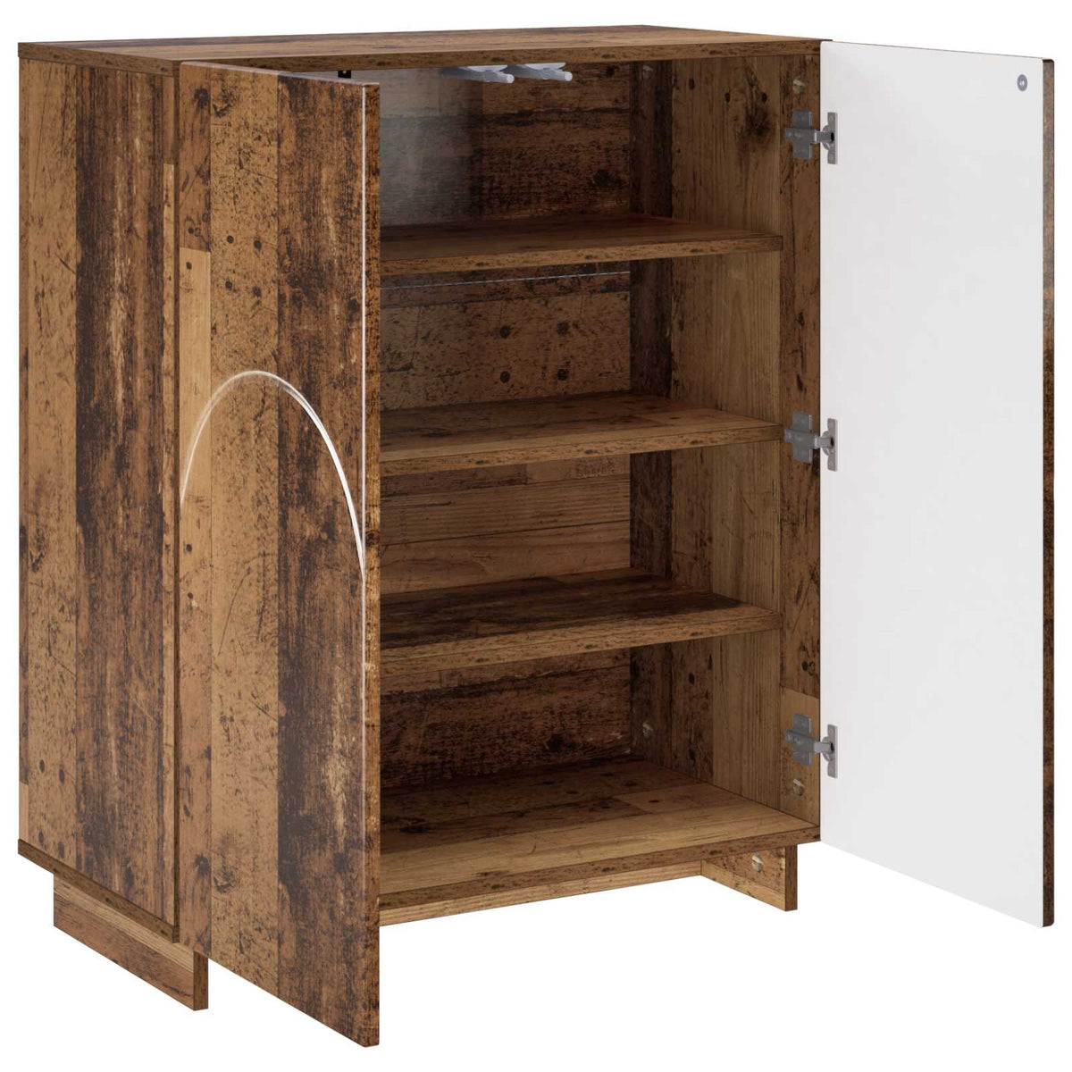 Ormar za cipele 73 x 38 x 87,5 cm Konstruirano drvo Staro drvo