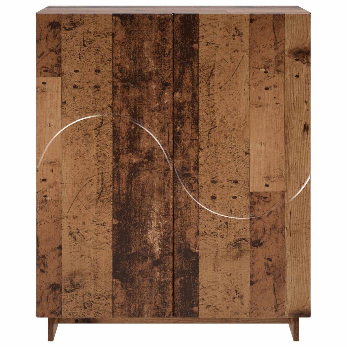 Ormar za cipele 73 x 38 x 87,5 cm Konstruirano drvo Staro drvo
