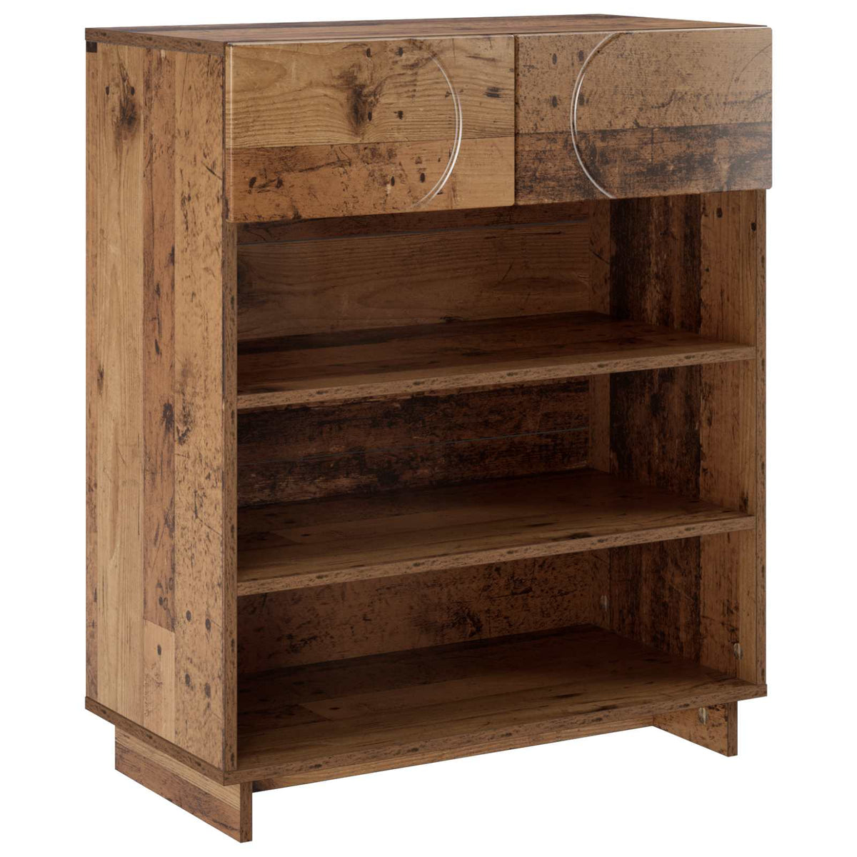 Ormar za cipele 73 x 38 x 87,5 cm Konstruirano drvo Staro drvo