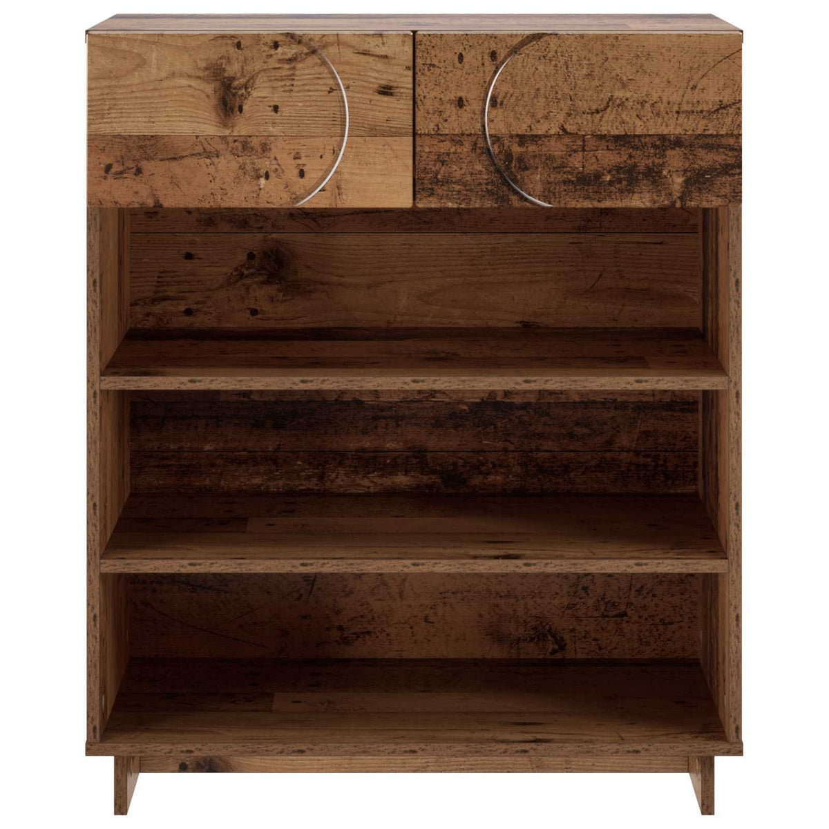 Ormar za cipele 73 x 38 x 87,5 cm Konstruirano drvo Staro drvo