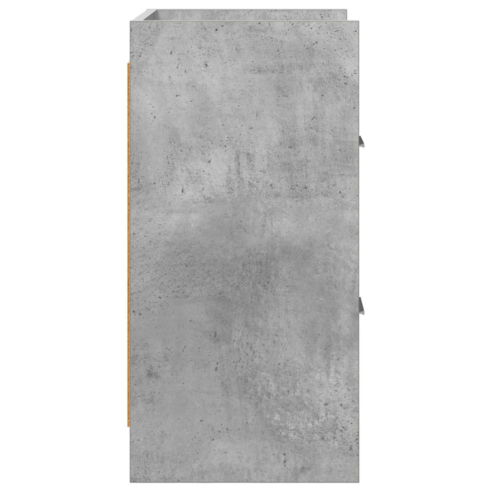 Noćni ormarići 2 pcs Betonska siva 40 x 30 x 60 cm