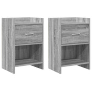 Noćni ormarići 2 pcs Siva Sonoma 40 x 30 x 60 cm