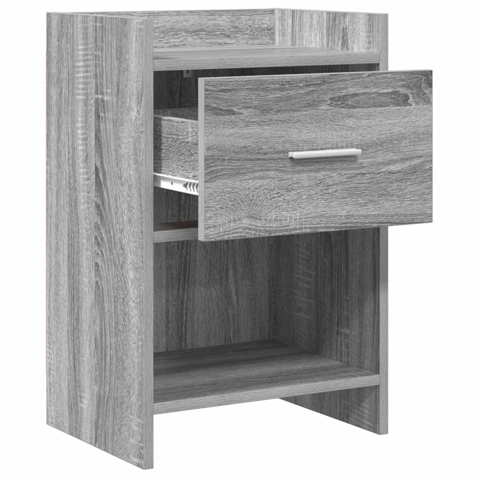 Noćni ormarići 2 pcs Siva Sonoma 40 x 30 x 60 cm