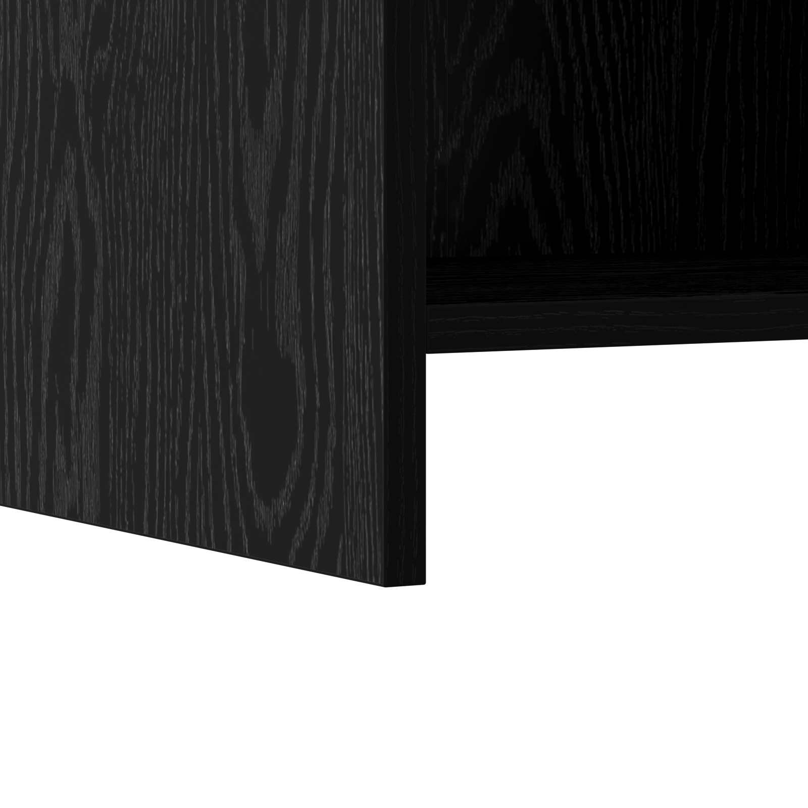 Noćni ormarići 2 pcs Crni hrast 40 x 30 x 60 cm