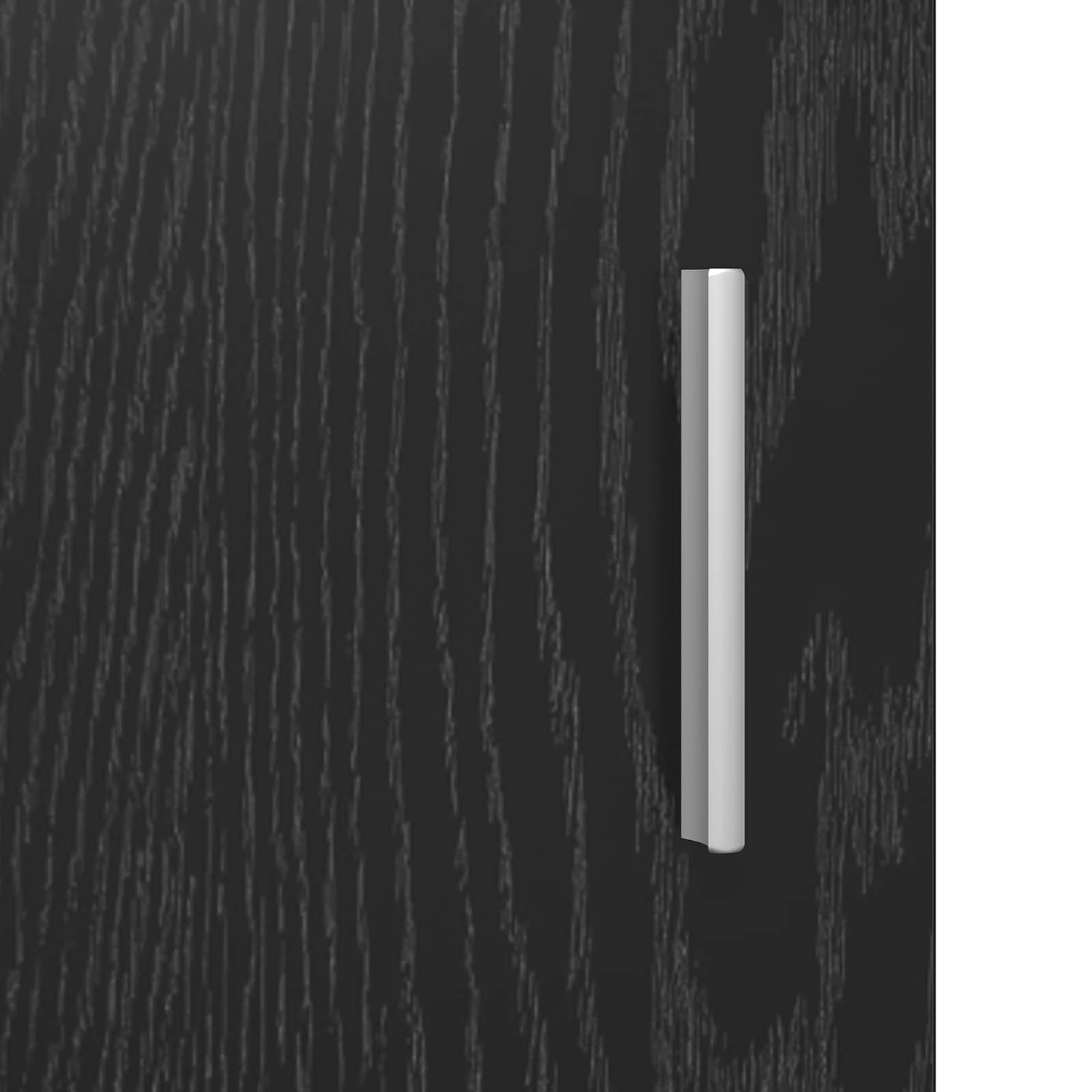 Noćni ormarići 2 pcs Crni hrast 40 x 30 x 60 cm