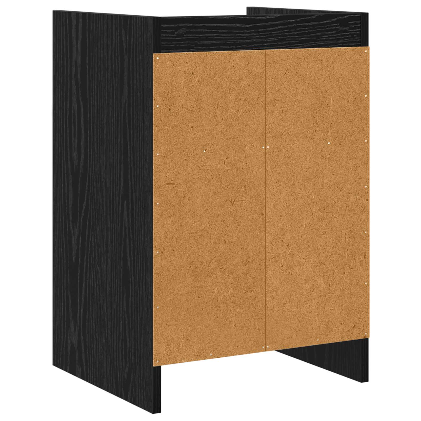 Noćni ormarići 2 pcs Crni hrast 40 x 36 x 60 cm