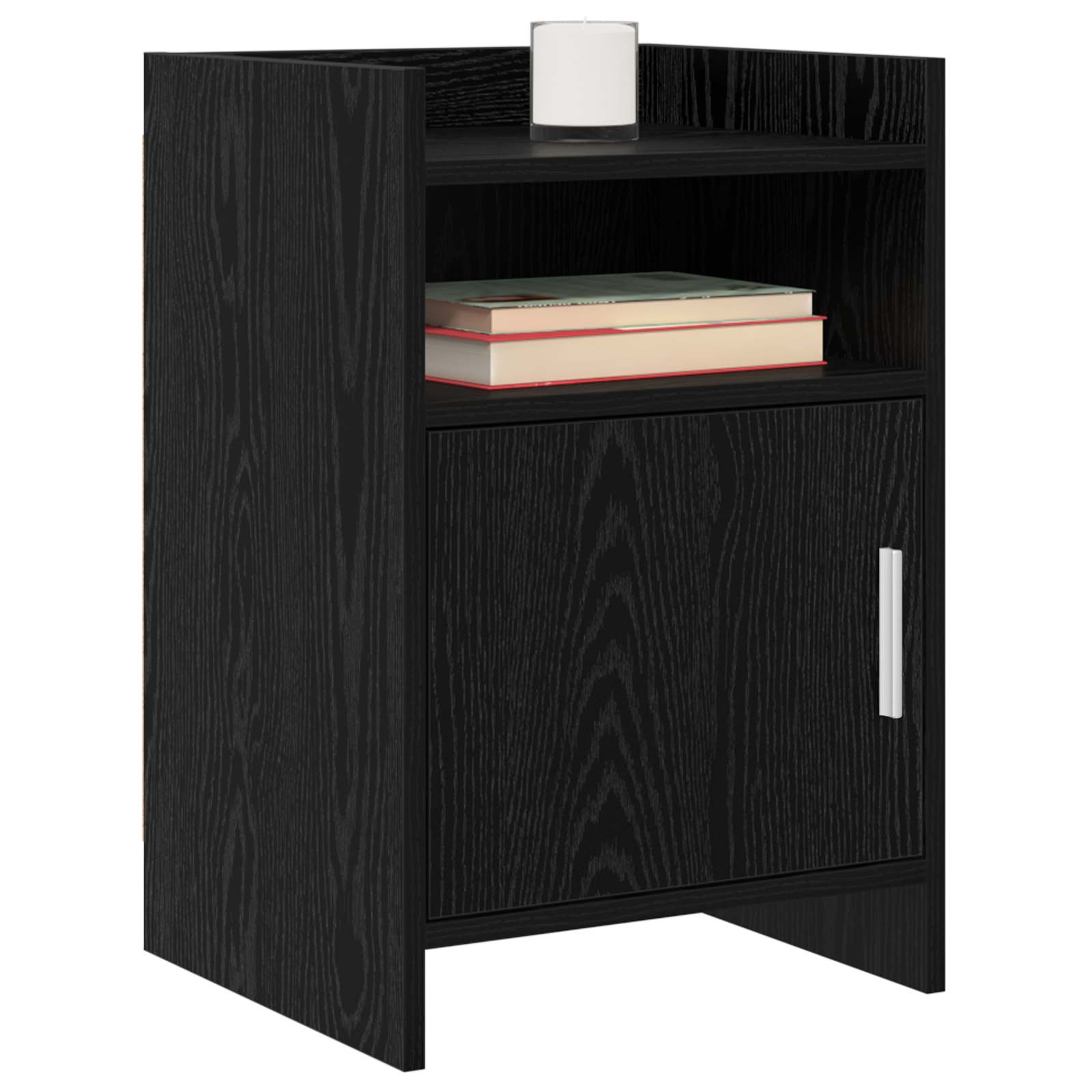 Noćni ormarići 2 pcs Crni hrast 40 x 36 x 60 cm