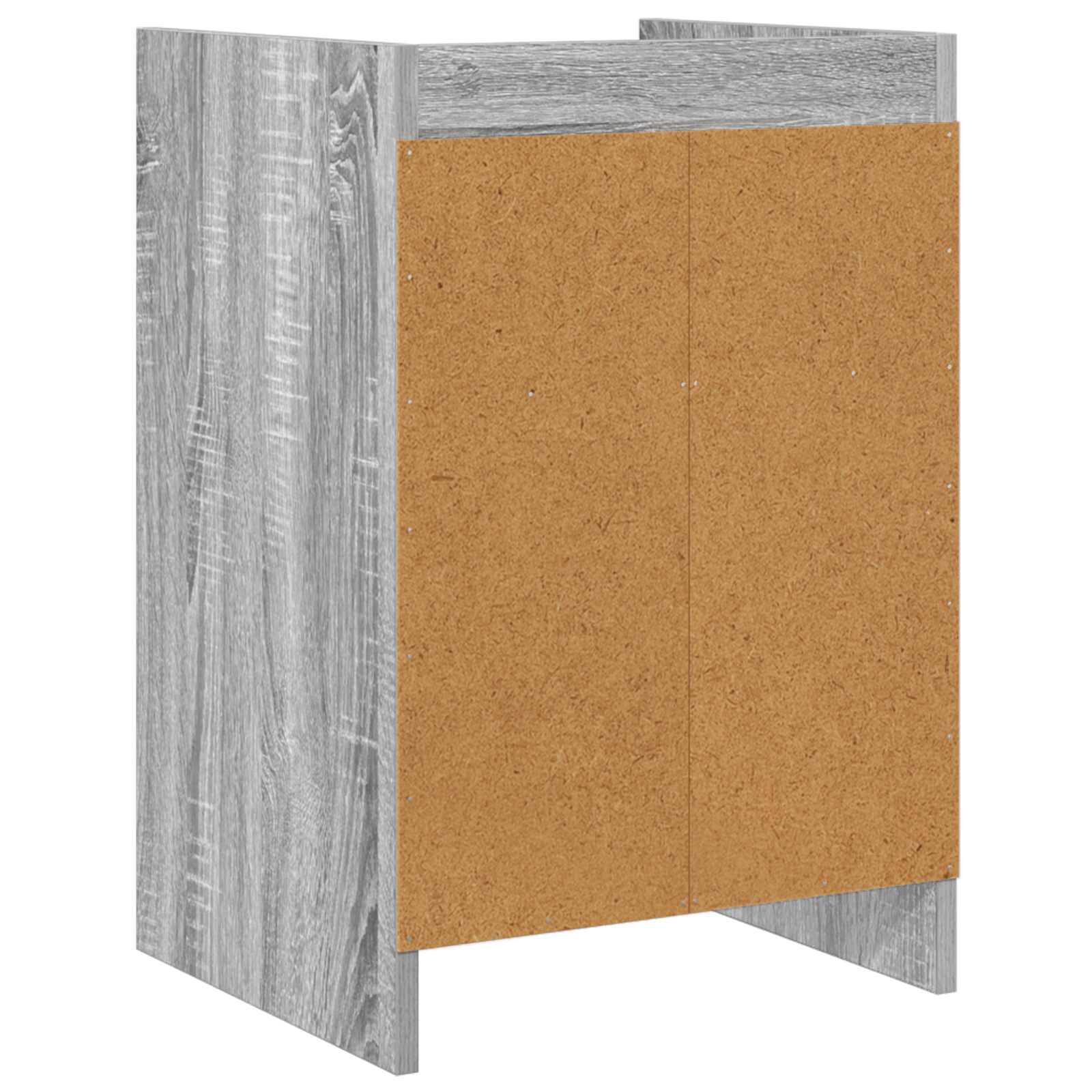 Noćni ormarići 2 pcs Siva Sonoma 40 x 36 x 60 cm