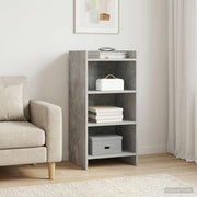 Kreveta Betonska siva 40 x 36 x 80 cm Konstruirano drvo