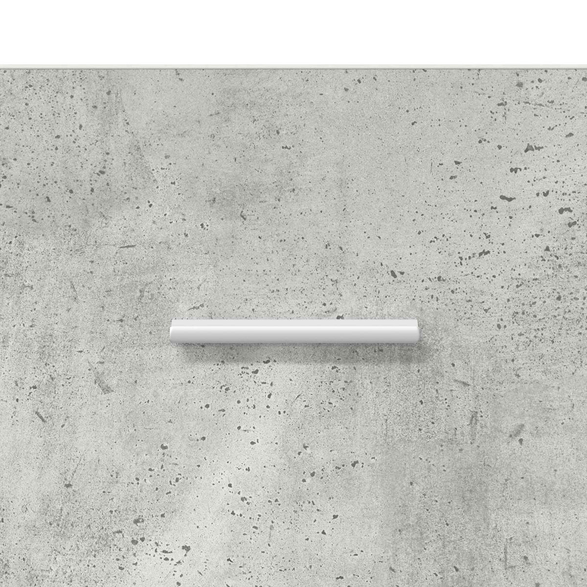 Kreveta Betonska siva 40 x 36 x 80 cm Konstruirano drvo
