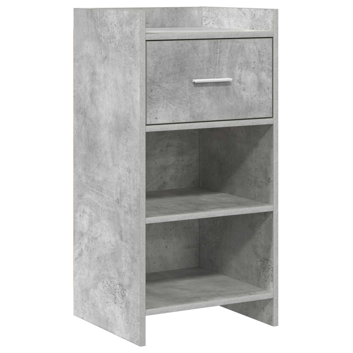 Kreveta Betonska siva 40 x 36 x 80 cm Konstruirano drvo